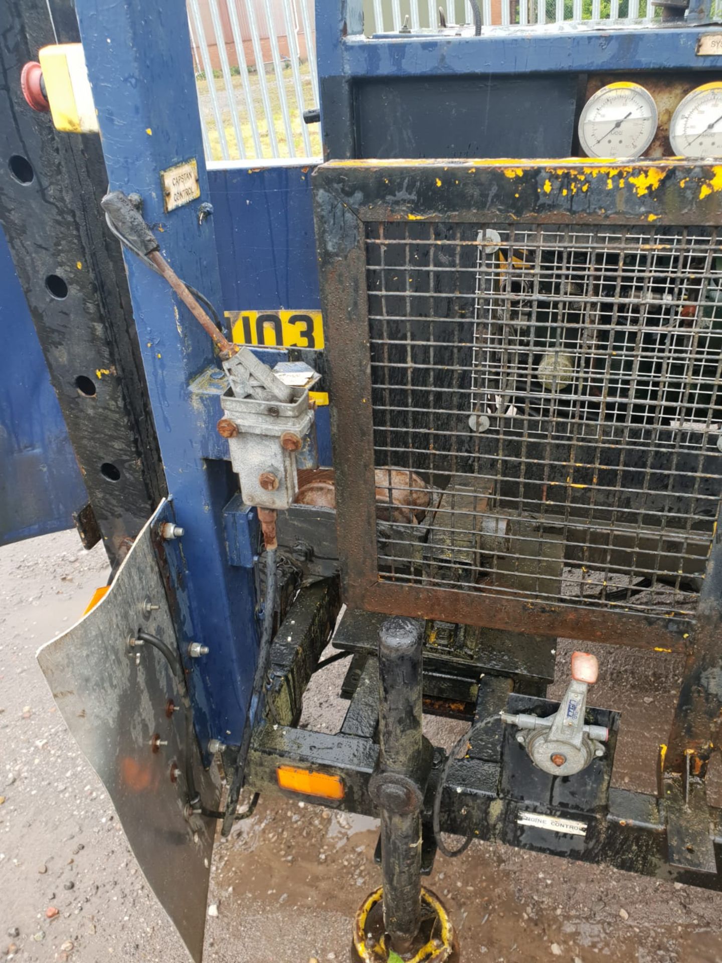 DIESEL HYDRAULIC WINCH LISTER PETTER ENGINE 2 CYLINDER, IN FULL WORKING ORDER *NO VAT* - Image 14 of 17