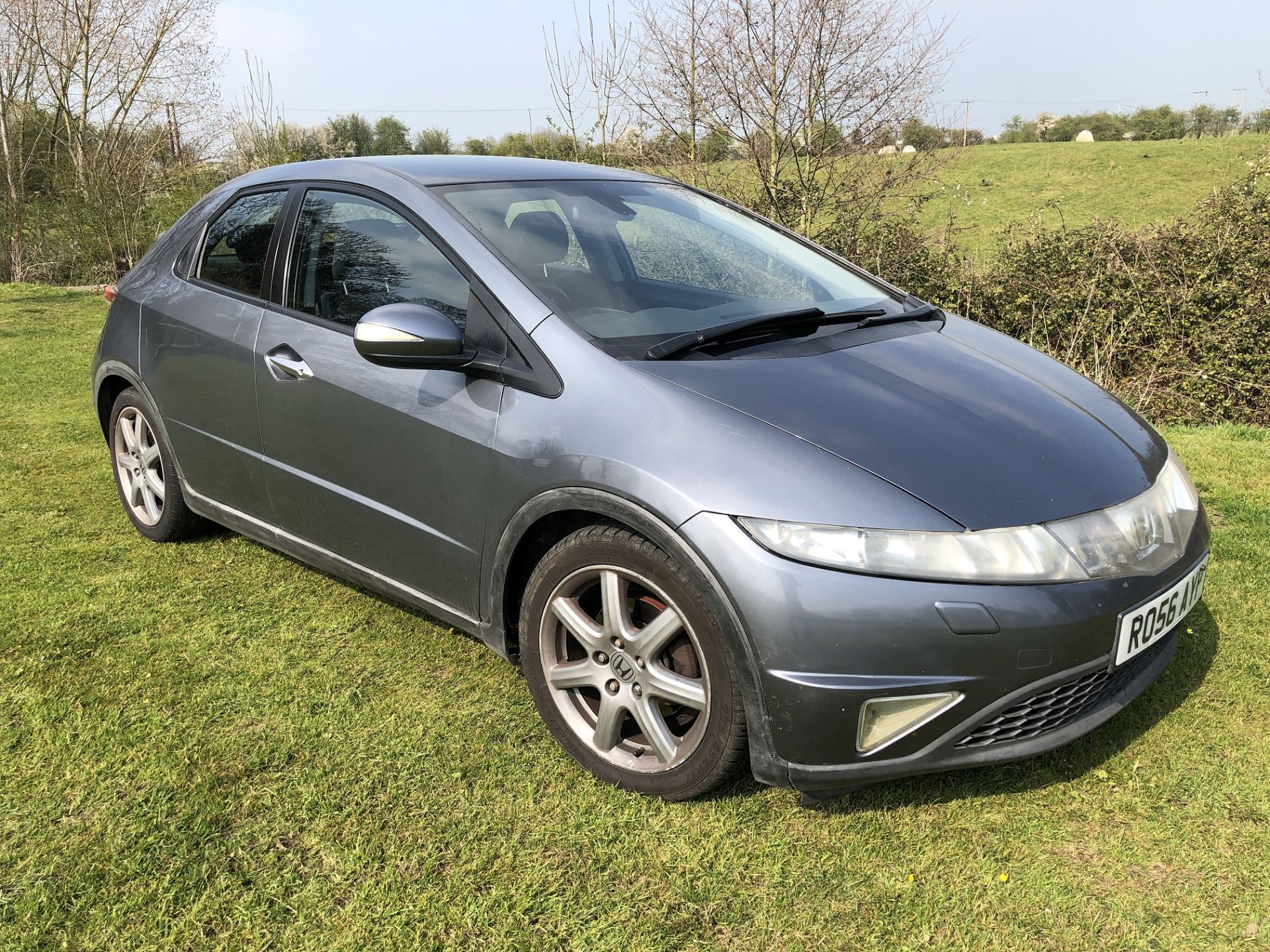 2006/56 HONDA CIVIC EX I-CDTI 2.2 DIESEL SAT NAV GREY 5 DOOR HATCHBACK *NO VAT*