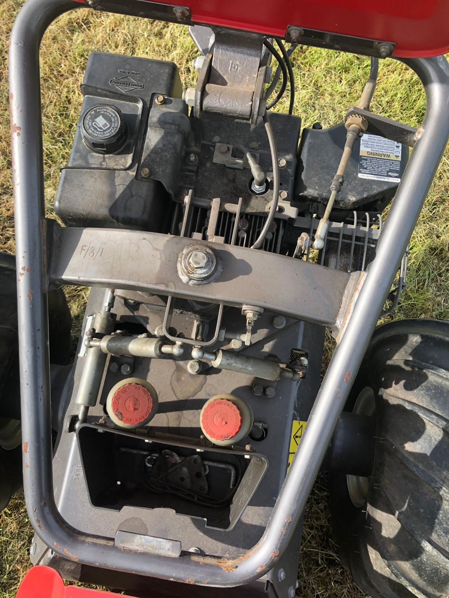 AEBI HC44 WALK BEHIND MOWER FINGER BAR MOWER, RUNS AND WORKS *NO VAT* - Image 7 of 7