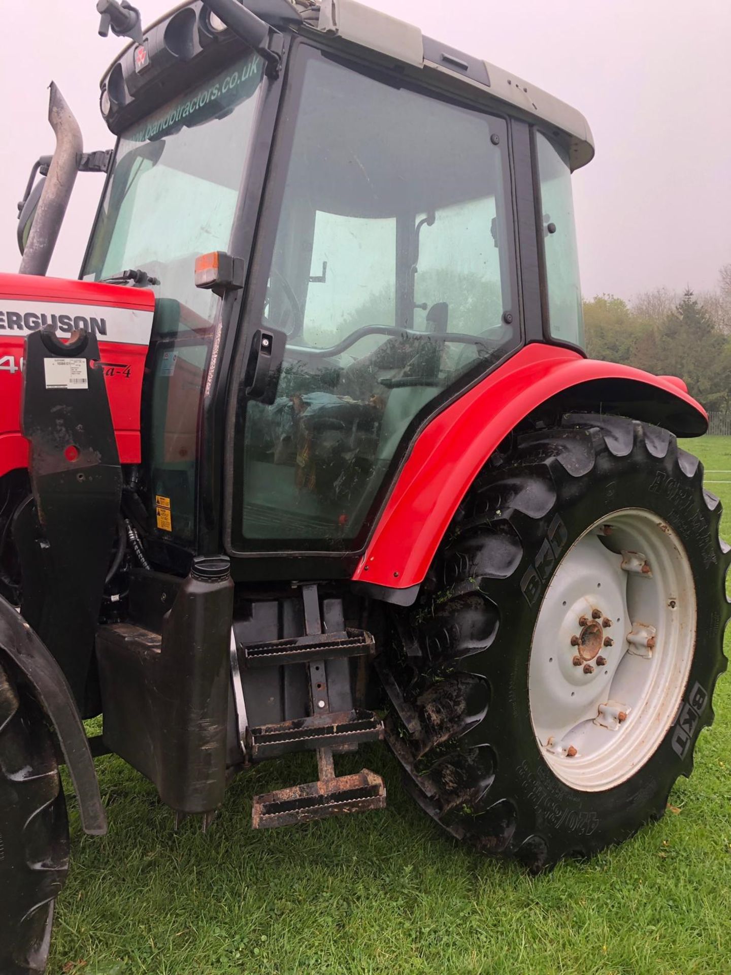 MASSEY FERGUSON 5460 TRACTOR 95 HP ENGINE, YEAR 2008, RUNS AND WORKS *PLUS VAT* - Bild 4 aus 10