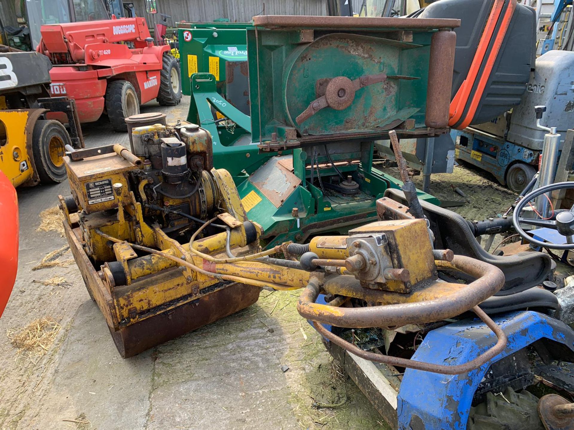 YEAR 1980 BOMAG BW 65 S WALK BEHIND TWIN DRUM ROLLER *PLUS VAT*