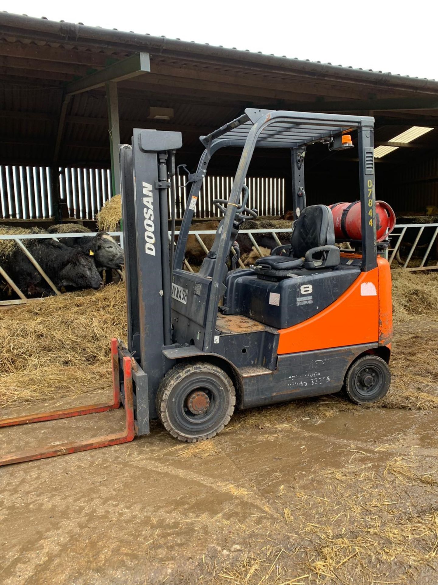 2007 DOOSAN G18S-5 LIFTS 1.8T GAS POWERED FORKLIFT *PLUS VAT* - Image 2 of 6