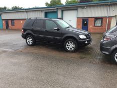 2004/54 REG MERCEDES ML270 CDI 2.7 DIESEL AUTOMATIC, SHOWING 2 FORMER KEEPERS *NO VAT*