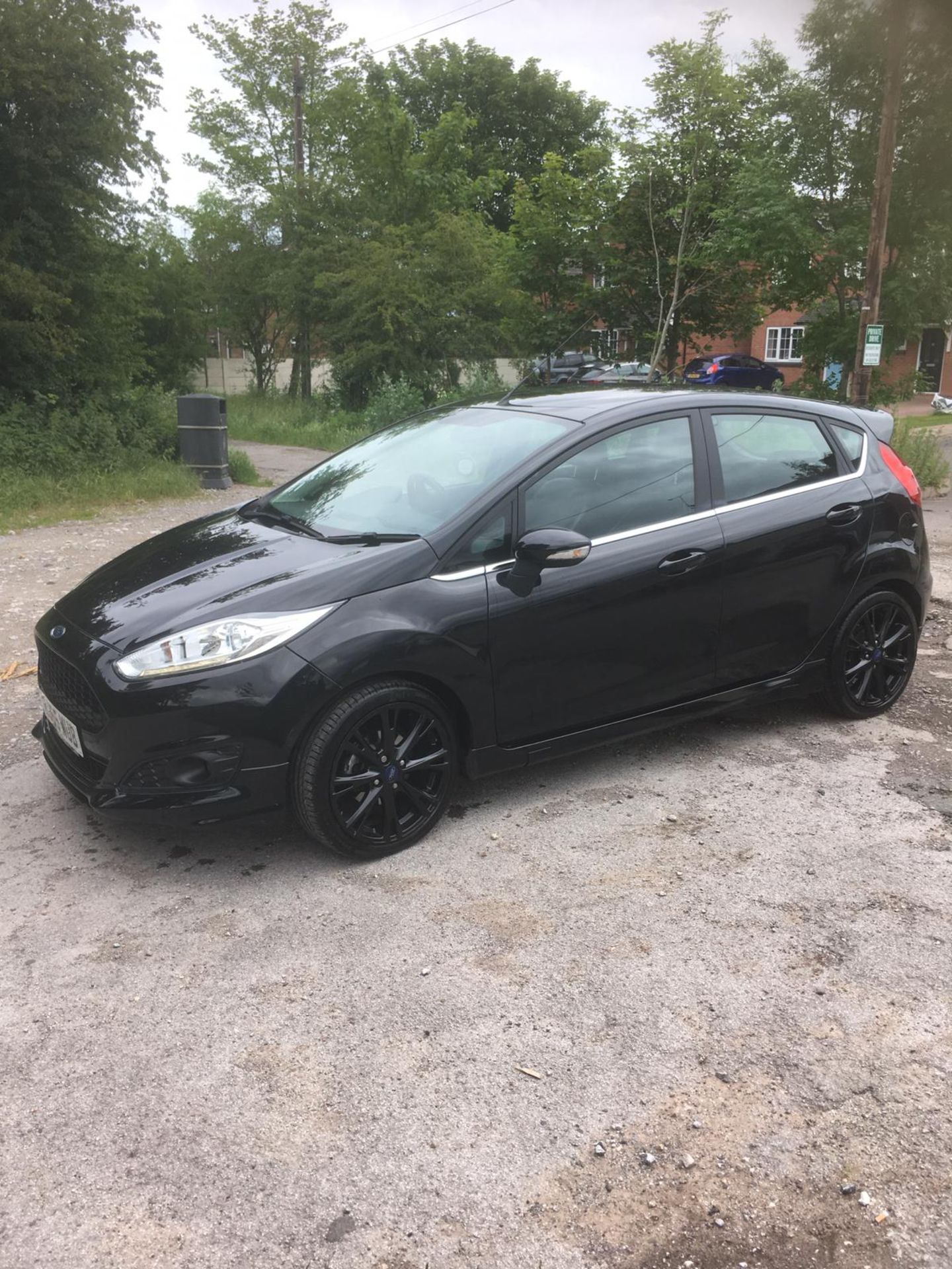 2015/65 REG FORD FIESTA ZETEC TDCI 1.5 DIESEL 5 DOOR HATCHBACK, SHOWING 2 FORMER KEEPERS *NO VAT* - Image 3 of 6