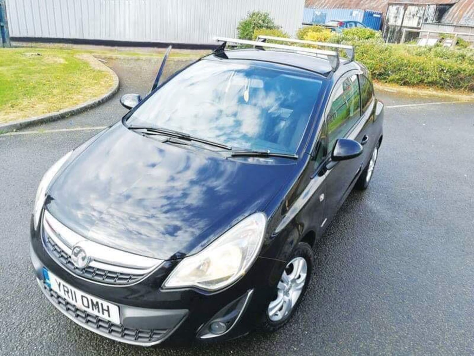 2011/11 REG VAUXHALL CORSA SPORTIVE CDTI 1.25 BLACK DIESEL CAR DERIVED VAN *NO VAT* - Image 4 of 16