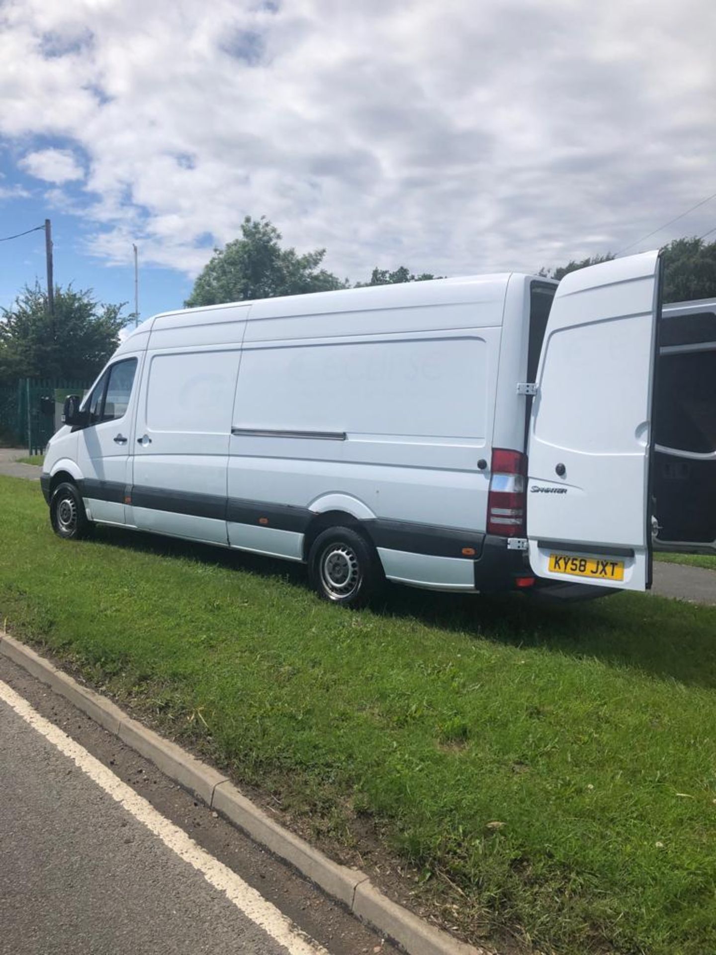 2008/58 REG MERCEDES SPRINTER 311 CDI LWB 2.2 DIESEL WHITE PANEL VAN, SHOWING 2 FORMER KEEPERS - Bild 4 aus 10