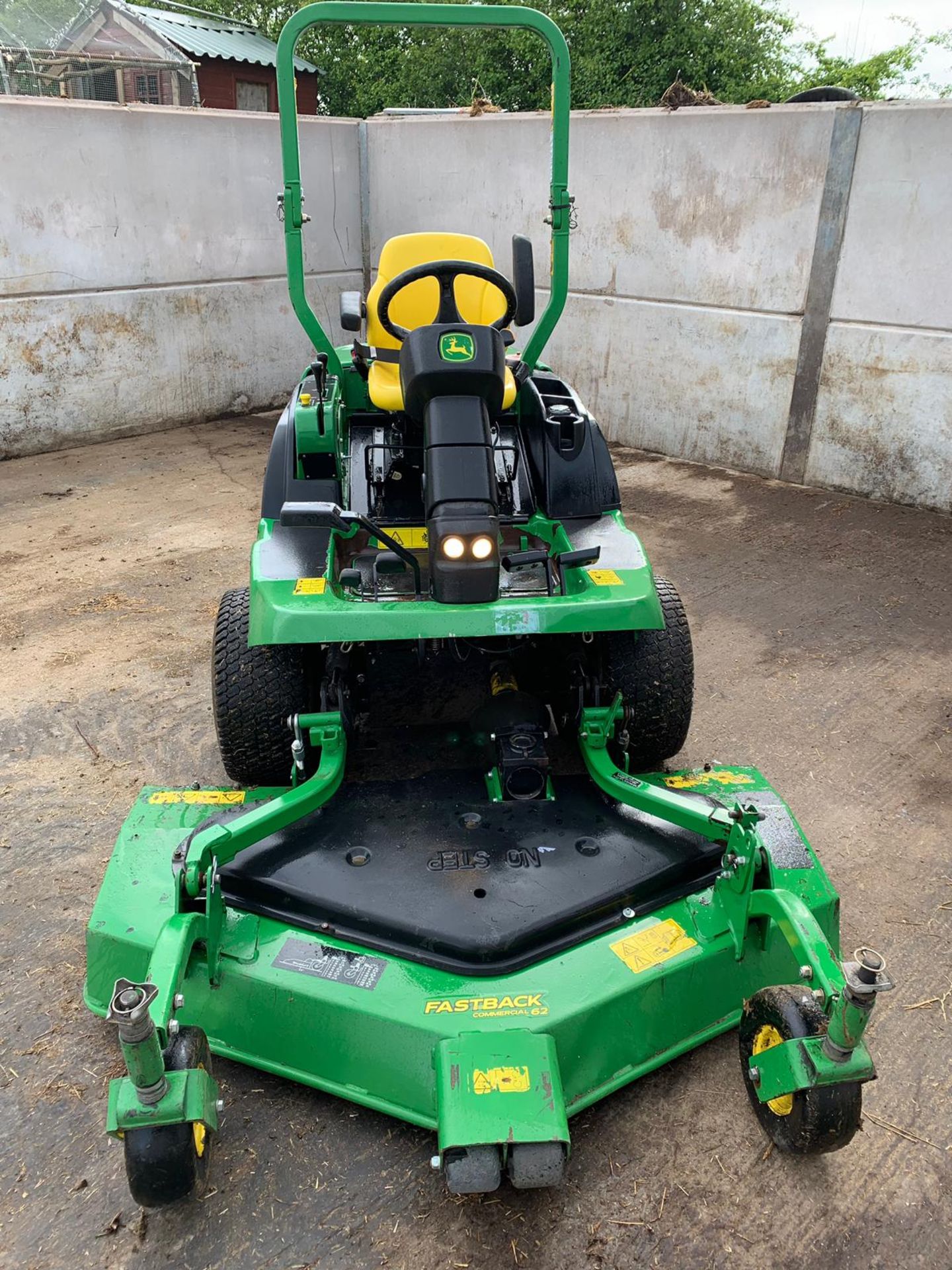 2012/12 REG JOHN DEERE 1445 SERIES II 4WD DIESEL RIDE ON LAWN MOWER *PLUS VAT* - Image 4 of 16