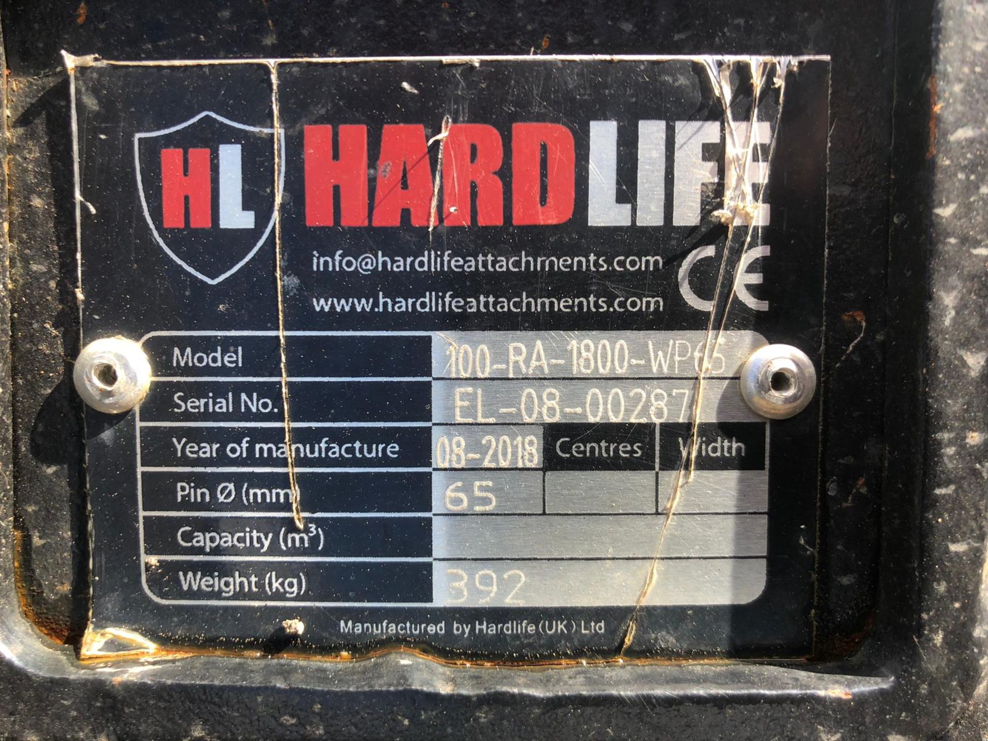 BRAND NEW 2018 HARD-LIFE 100-RA EXCAVATOR LAND RAKE RIDDLE BUCKET *PLUS VAT* - Image 4 of 5