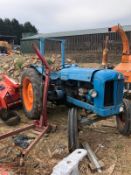 FORDSON MAJOR DIESEL TRACTOR, HAS BEEN STOOD FOR A FEW YEARS *PLUS VAT*