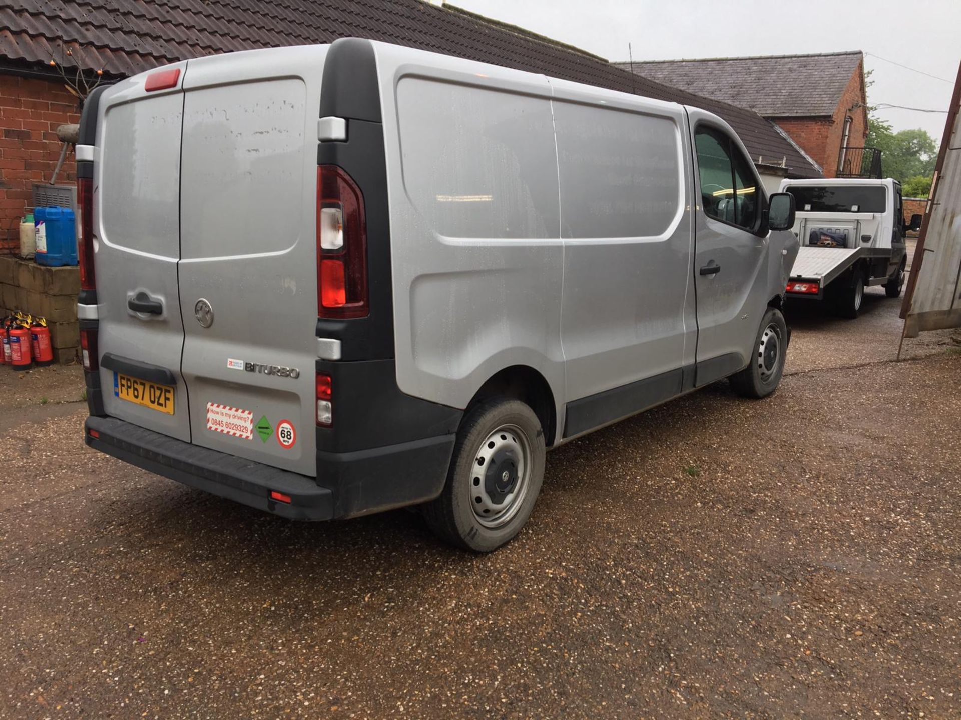 2018/67 REG VAUXHALL VIVARO 2900 BITURBO CDTI 1.6 DIESEL PANEL VAN, SHOWING 0 FORMER KEEPERS *NO VAT - Bild 5 aus 9