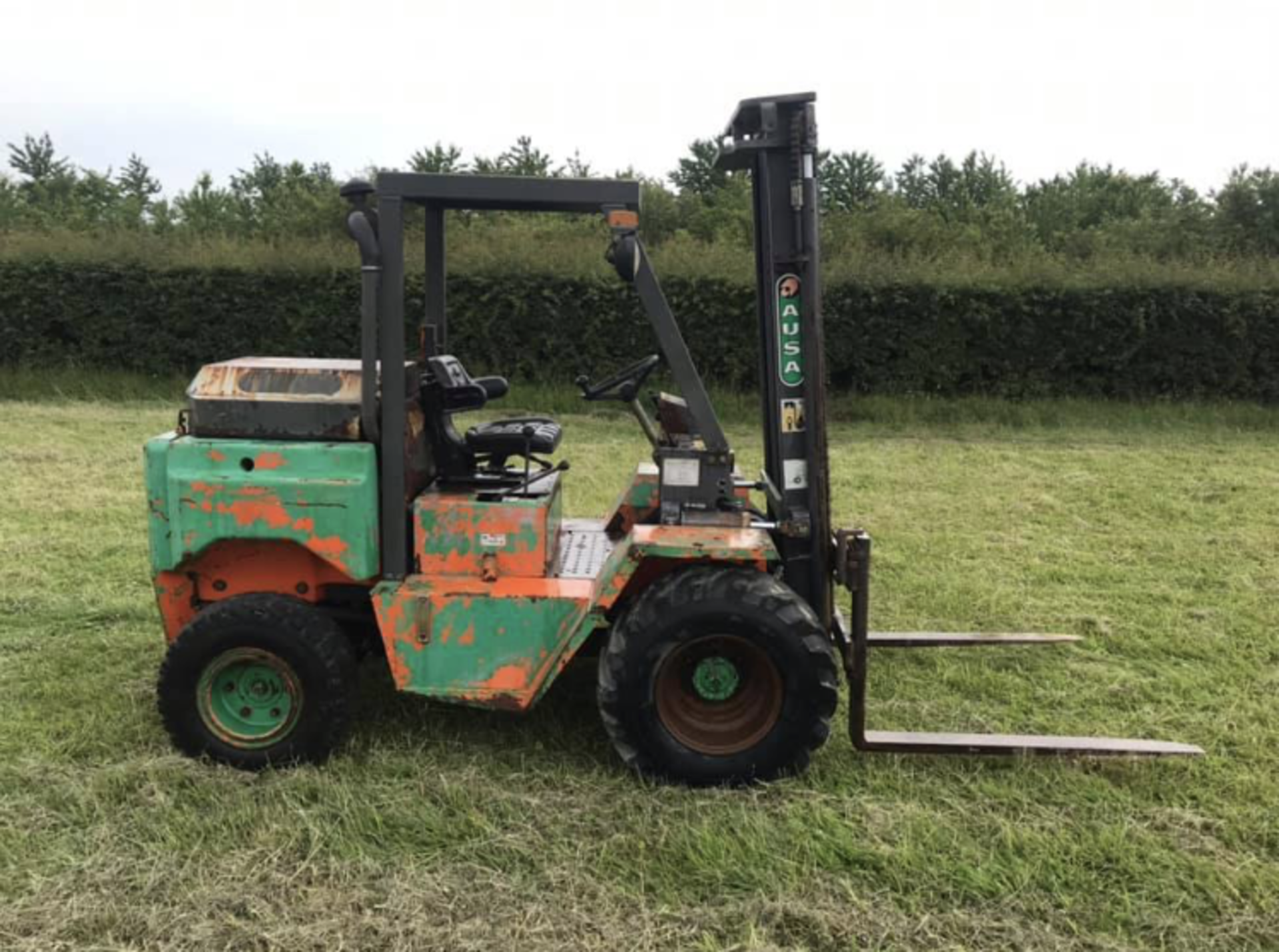 AUSA C20 2 TON 4X4 ROUGH TERRAIN FORKLIFT, IN FULL WORKING ORDER & READY FOR WORK *PLUS VAT*