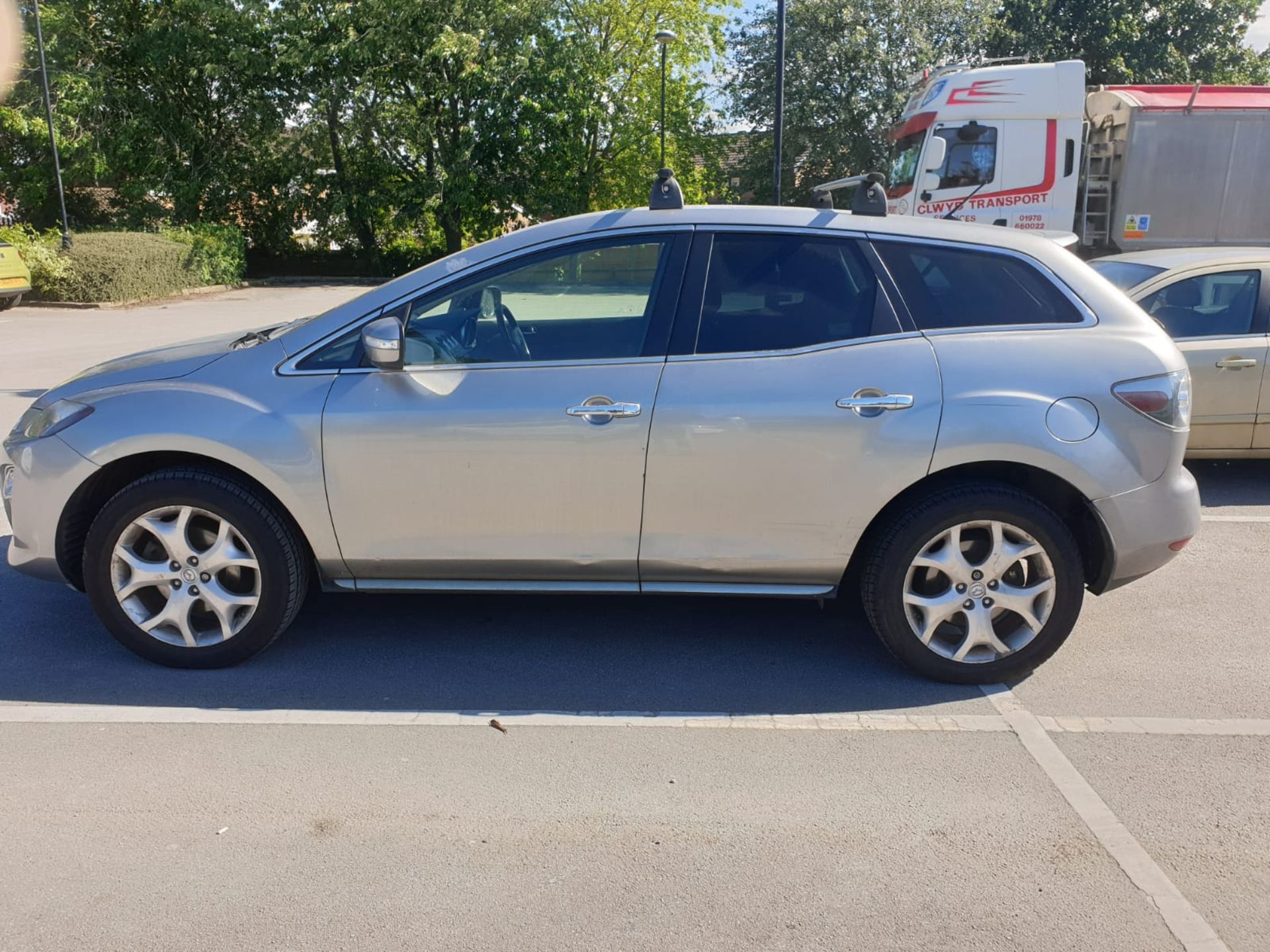 2010/10 REG MAZDA CX-7 SPORT TECH 2.2 DIESEL SILVER, SHOWING 2 FORMER KEEPERS *NO VAT* - Image 3 of 22