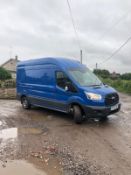 2014/14 REG FORD TRANSIT 350 LWB 2.2 DIESEL BLUE PANEL VAN, SHOWING 2 FORMER KEEPERS *PLUS VAT*