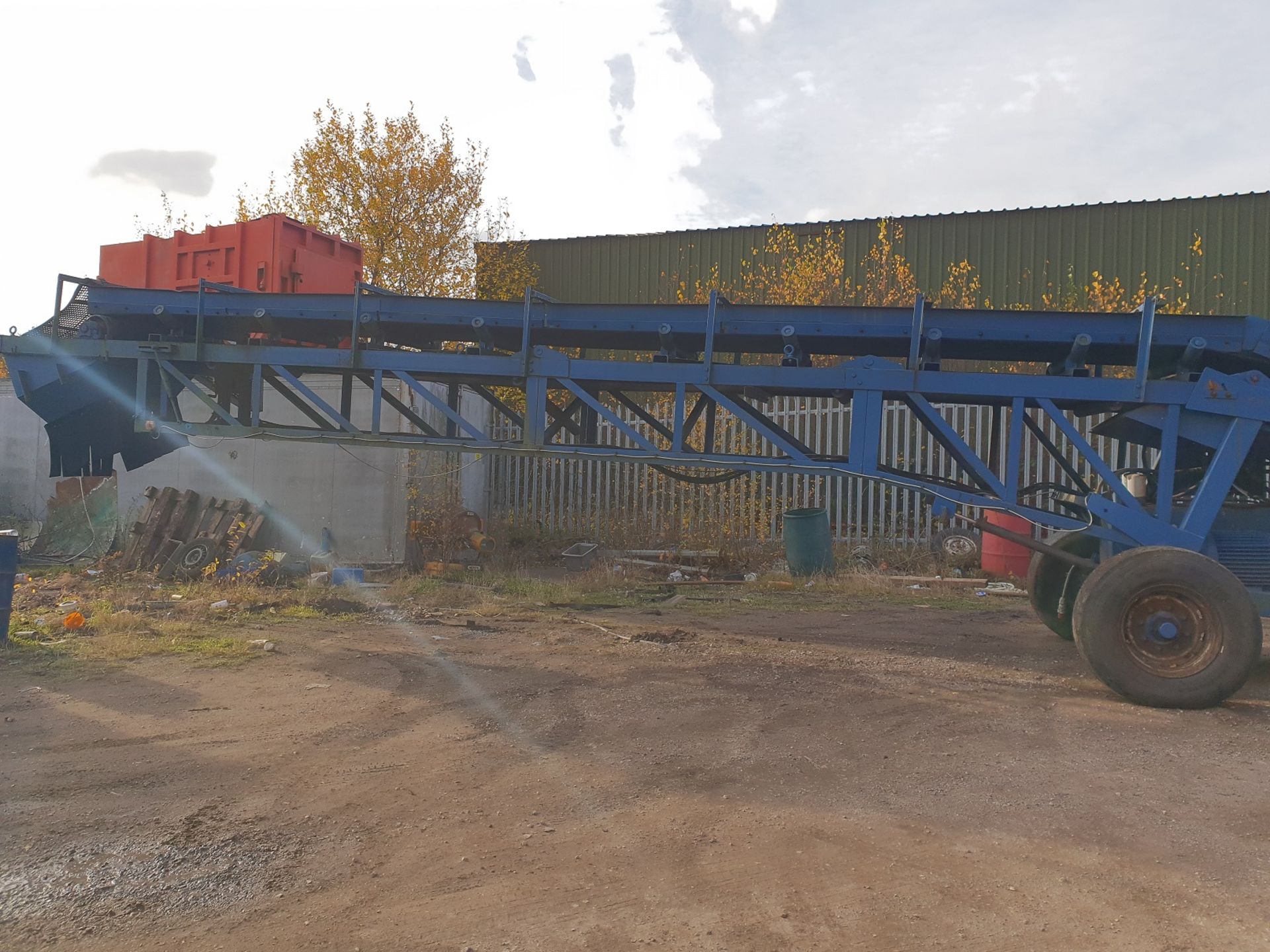 AGGREGATE SCREEN / CONVEYOR BELT, IN WORKING ORDER *PLUS VAT* - Bild 3 aus 19