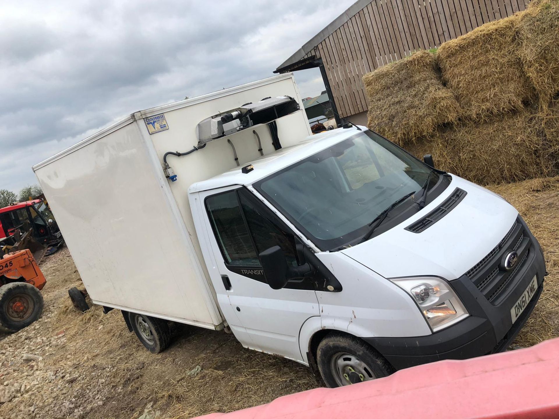 2012/61 REG FORD TRANSIT 125 T350 FWD FRIDGE DIESEL BOX VAN, ONE OWNER *PLUS VAT*