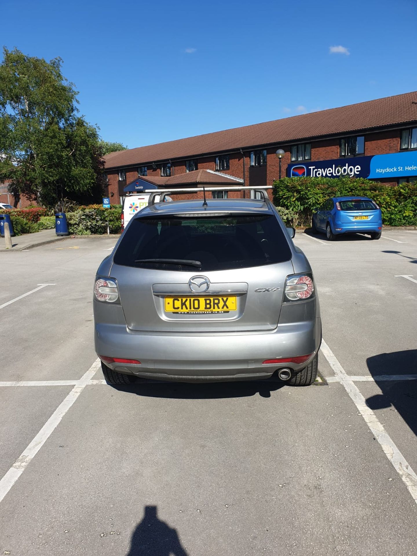 2010/10 REG MAZDA CX-7 SPORT TECH 2.2 DIESEL SILVER, SHOWING 2 FORMER KEEPERS *NO VAT* - Image 2 of 22