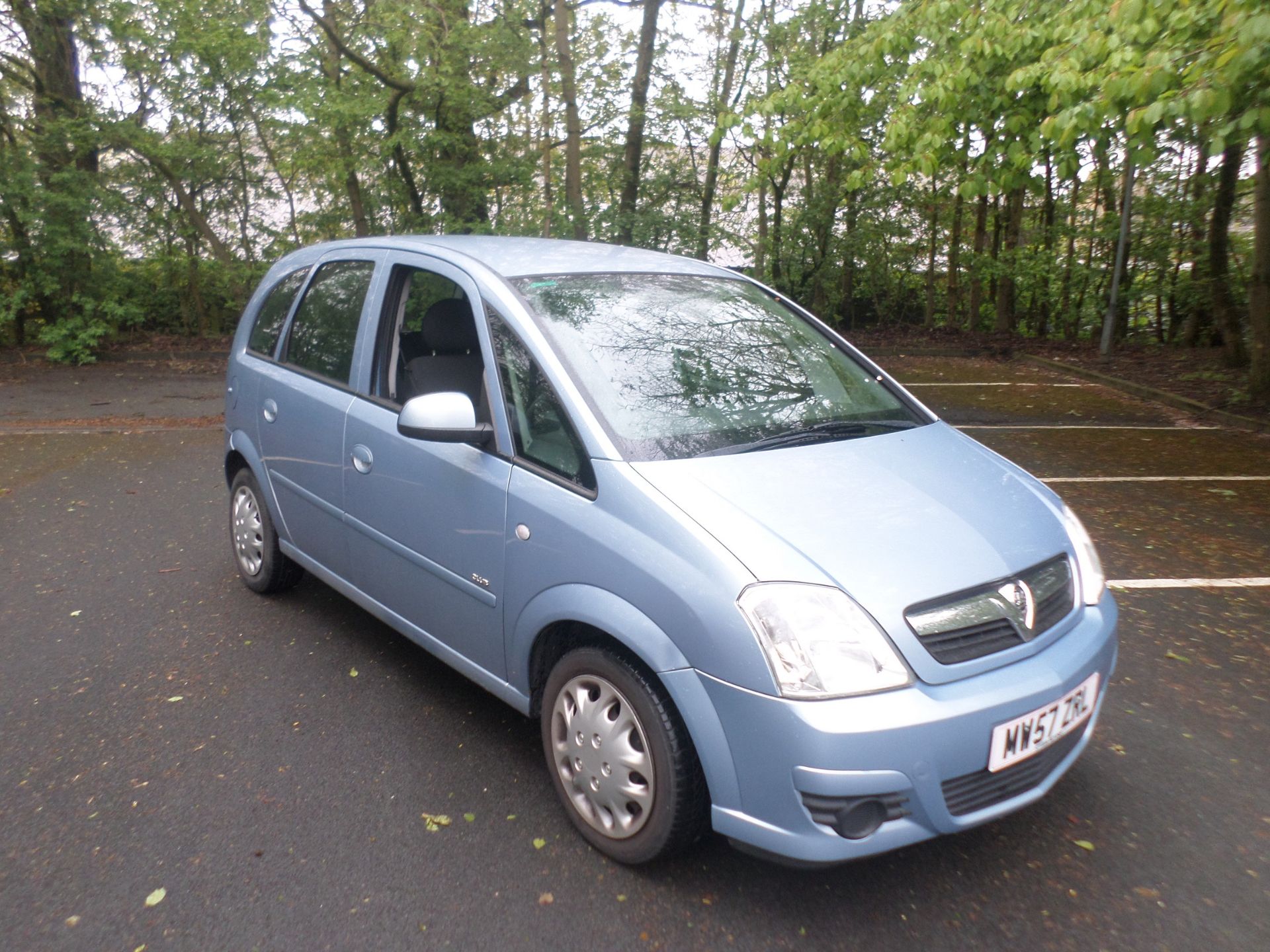 2008/57 REG VAUXHALL MERIVA CLUB 1.4 PETROL BLUE MPV, SHOWING 3 FORMER KEEPERS *NO VAT*