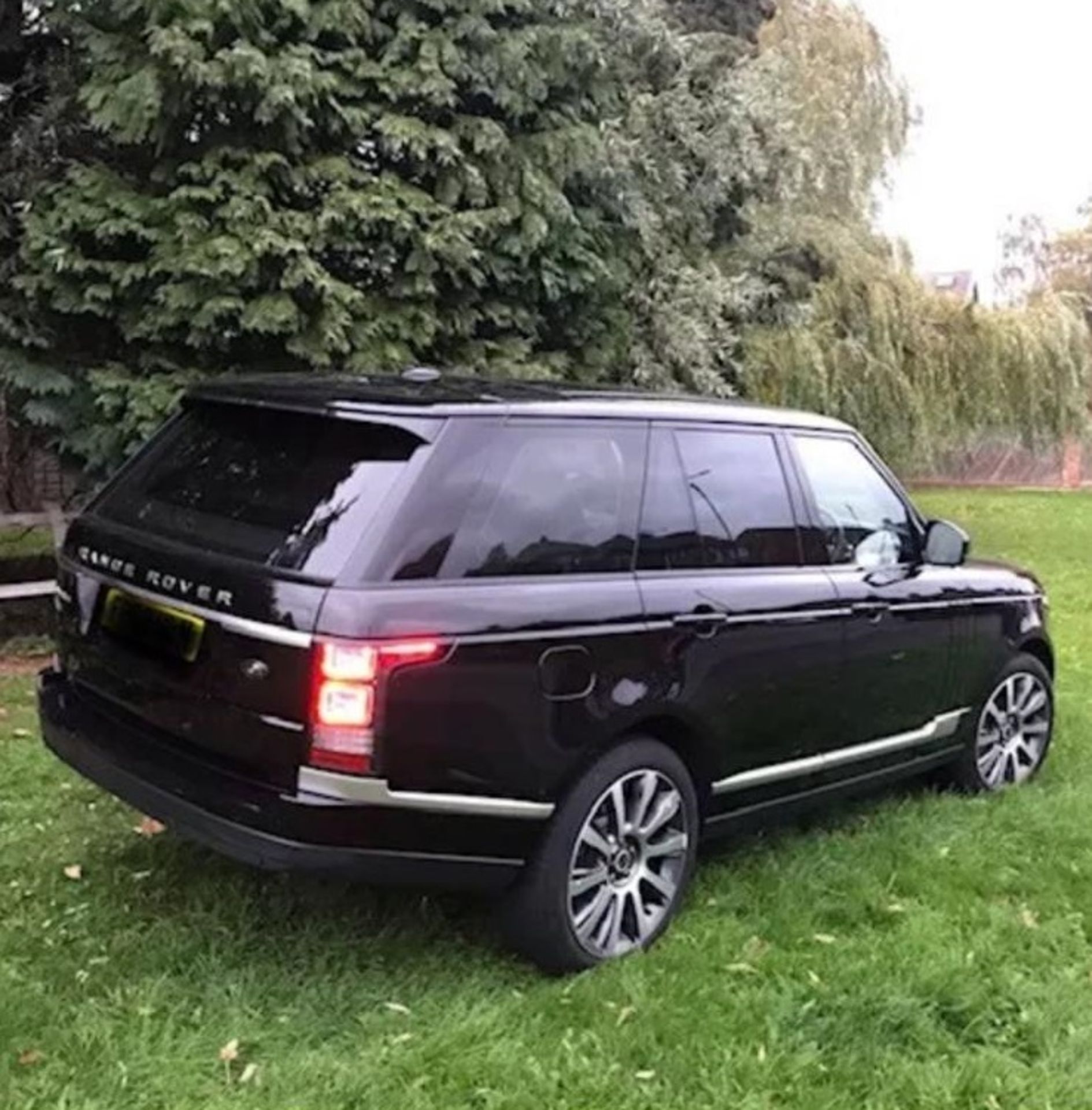 2012/62 REG LAND ROVER RANGE ROVER VOGUE TDV6 3.0 DIESEL BLACK, SHOWING 3 FORMER KEEPERS *NO VAT* - Bild 4 aus 10