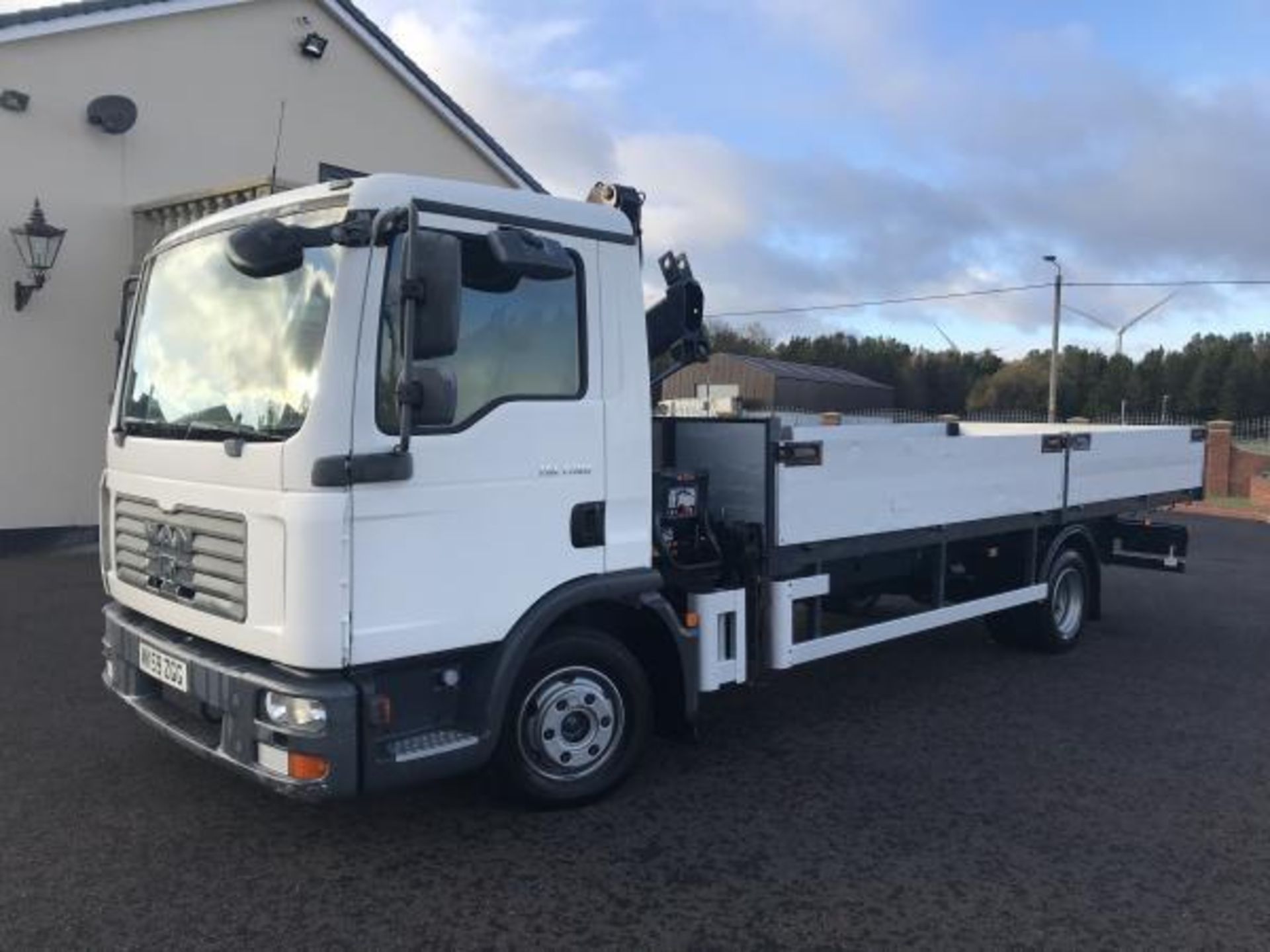 2009/59 REG MAN TGL 7.180 WITH HIAB 060 CRANE TGL CRANE MANUAL GEARBOX *PLUS VAT* - Image 4 of 18