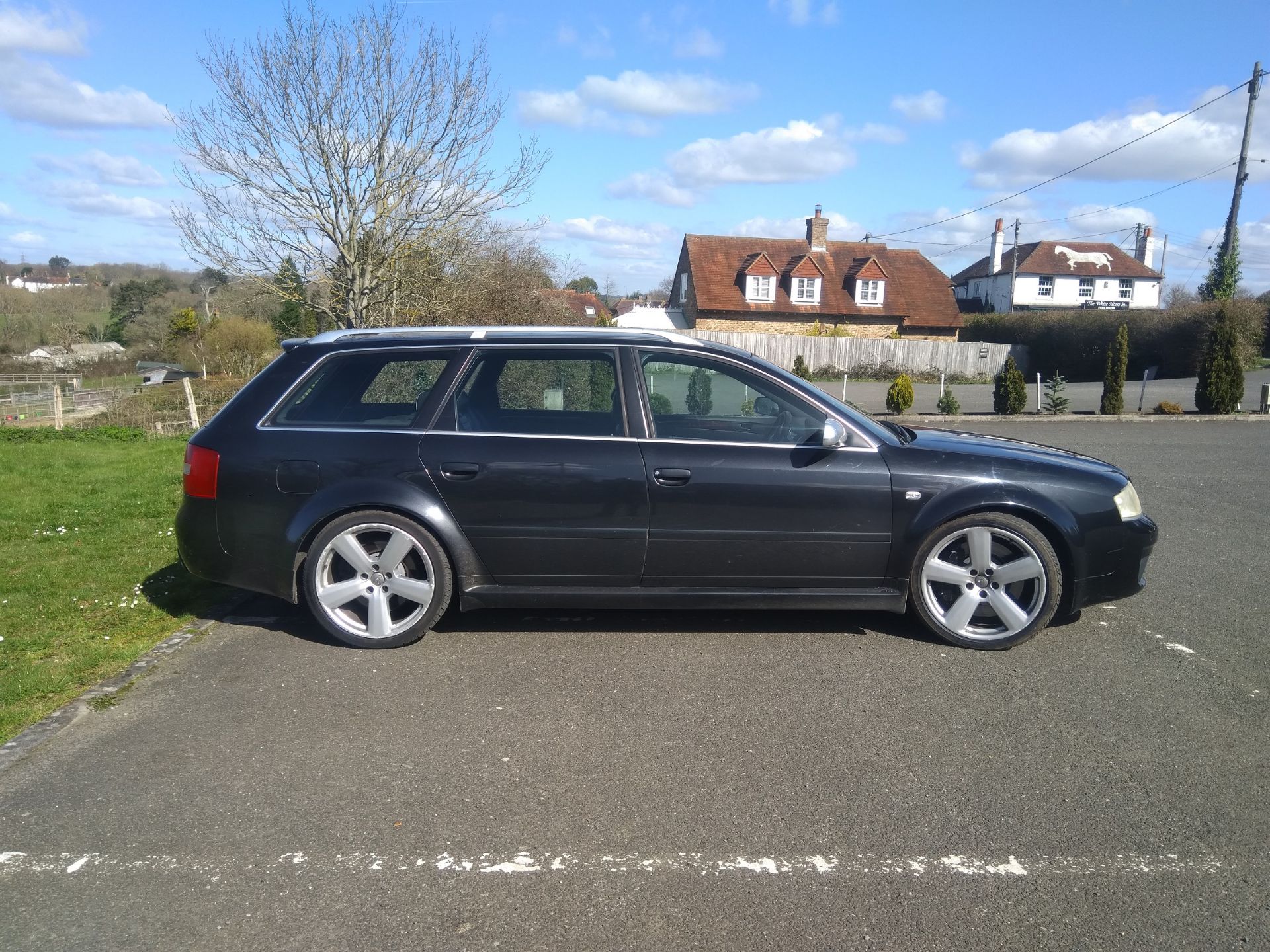 2003/52 REG AUDI RS6 QUATTRO AUTO 4.2L PETROL BLACK ESTATE *NO VAT* - Bild 9 aus 18