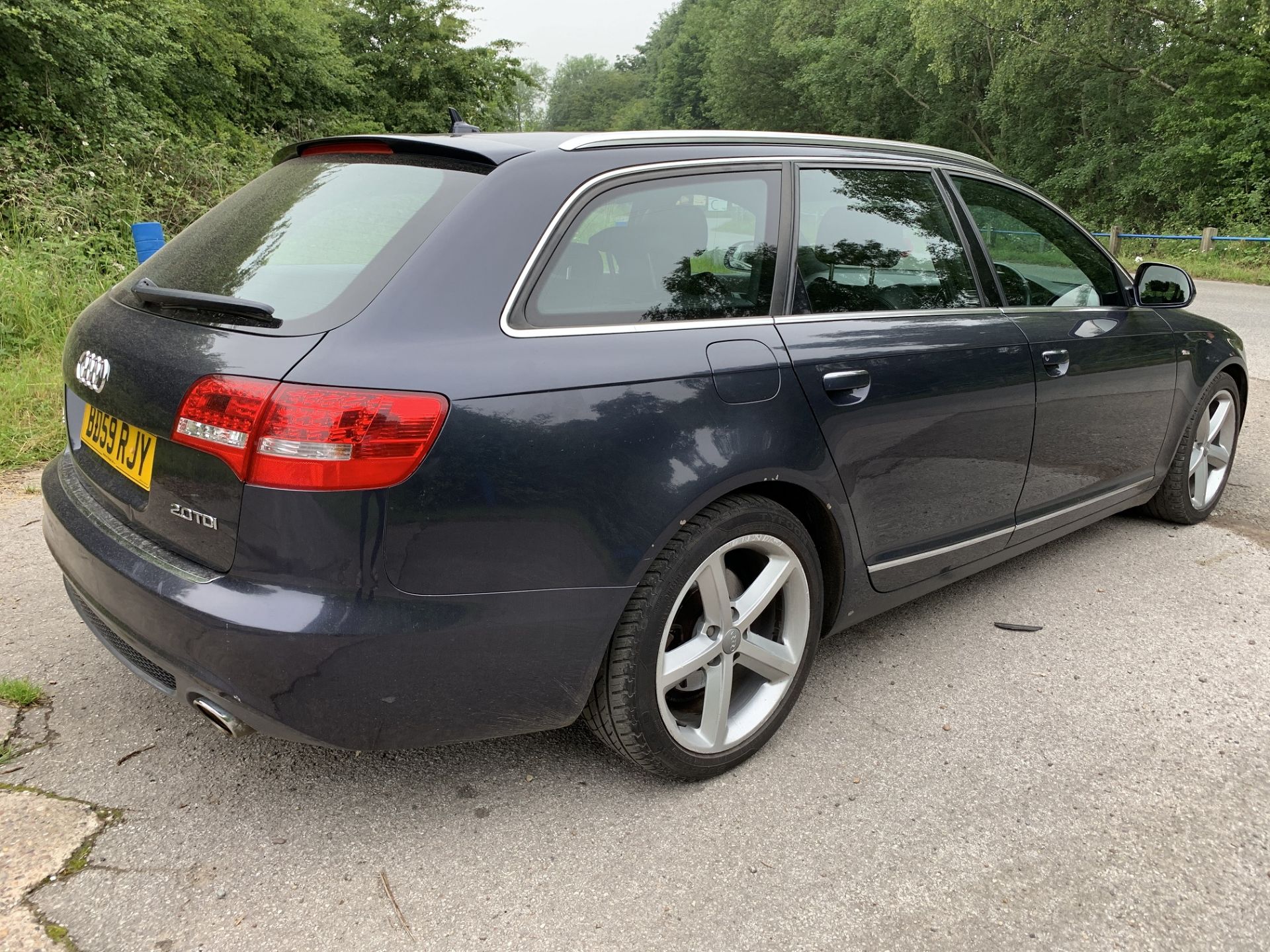 2009/59 REG AUDI A6 S LINE TDI CVT 2.0 DIESEL ESTATE, SHOWING 2 FORMER KEEPERS *NO VAT* - Image 7 of 29