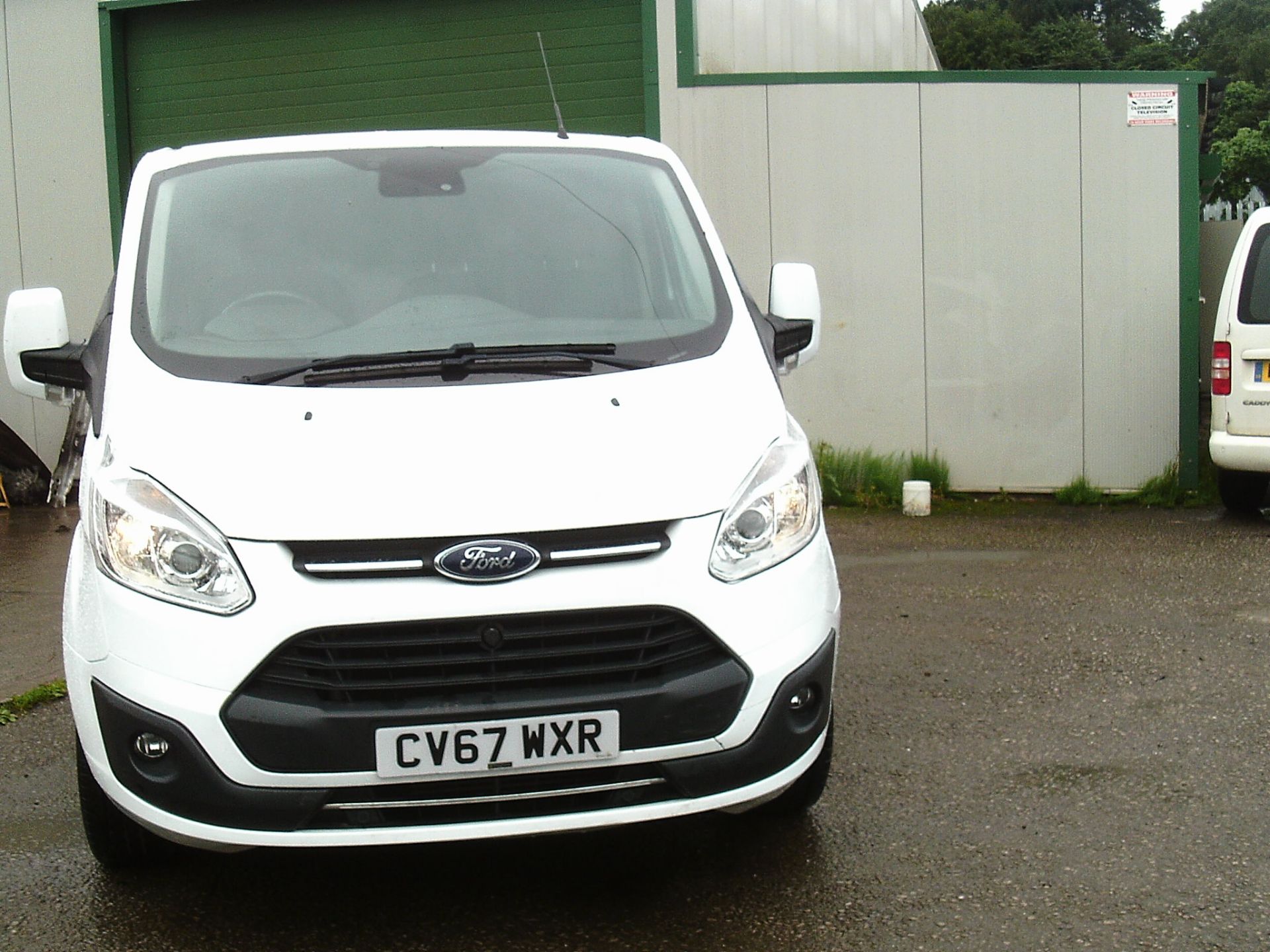 2017/67 REG FORD TRANSIT CUSTOM 290 LIMITED LWB 2.0 DIESEL WHITE PANEL VAN, SHOWING 0 FORMER KEEPERS - Image 2 of 11