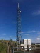 60ft TOWER EX PHONE MAST COULD BE USED FOR WINDMILL PROJECT ETC, USED CONDITION *PLUS VAT*
