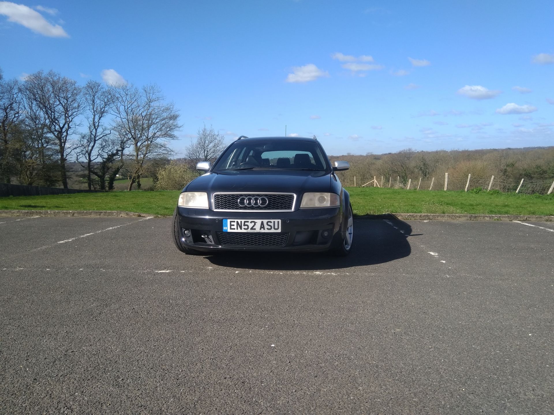 2003/52 REG AUDI RS6 QUATTRO AUTO 4.2L PETROL BLACK ESTATE *NO VAT* - Image 2 of 18