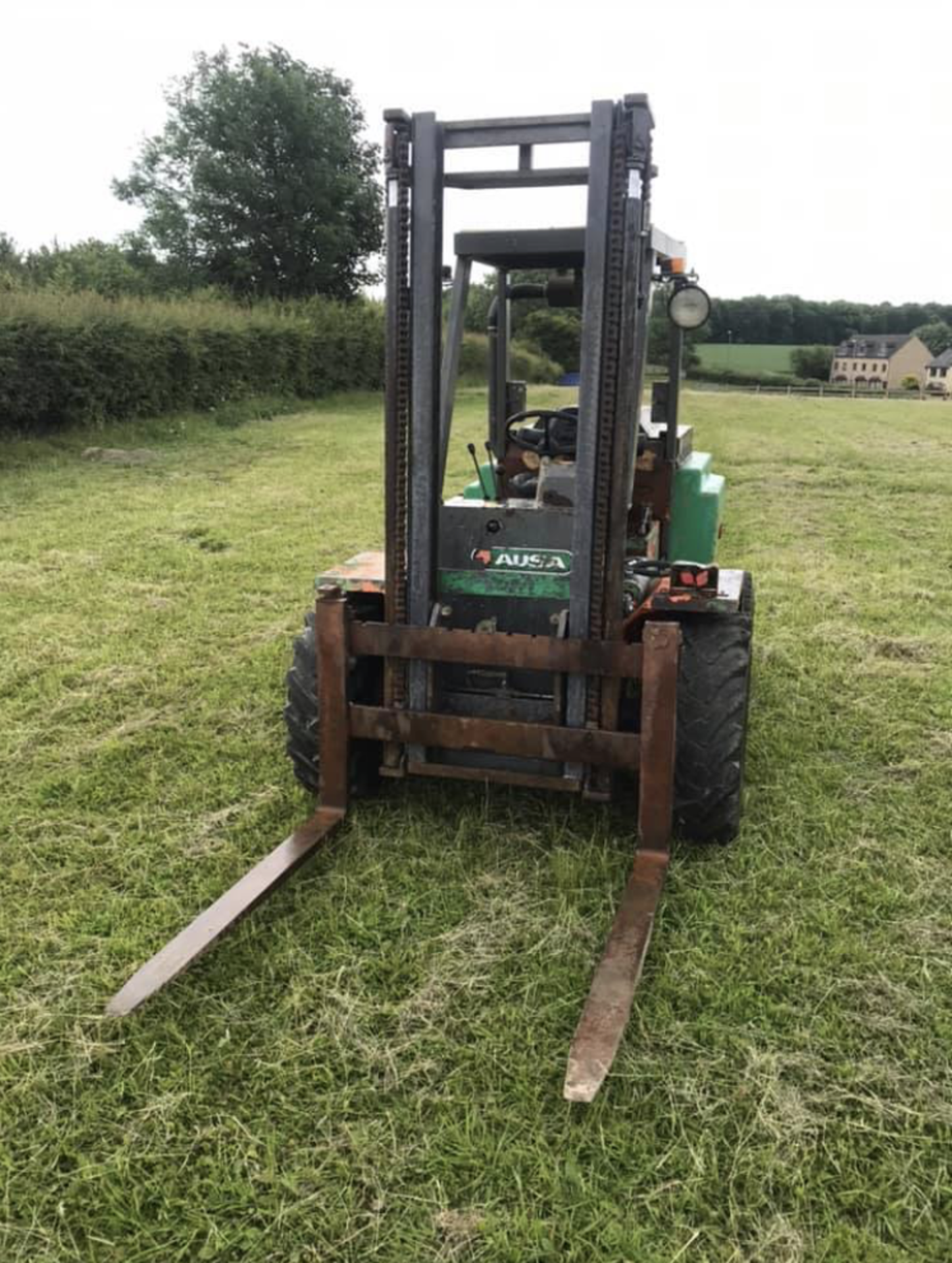 AUSA C20 2 TON 4X4 ROUGH TERRAIN FORKLIFT, IN FULL WORKING ORDER & READY FOR WORK *PLUS VAT* - Image 4 of 9