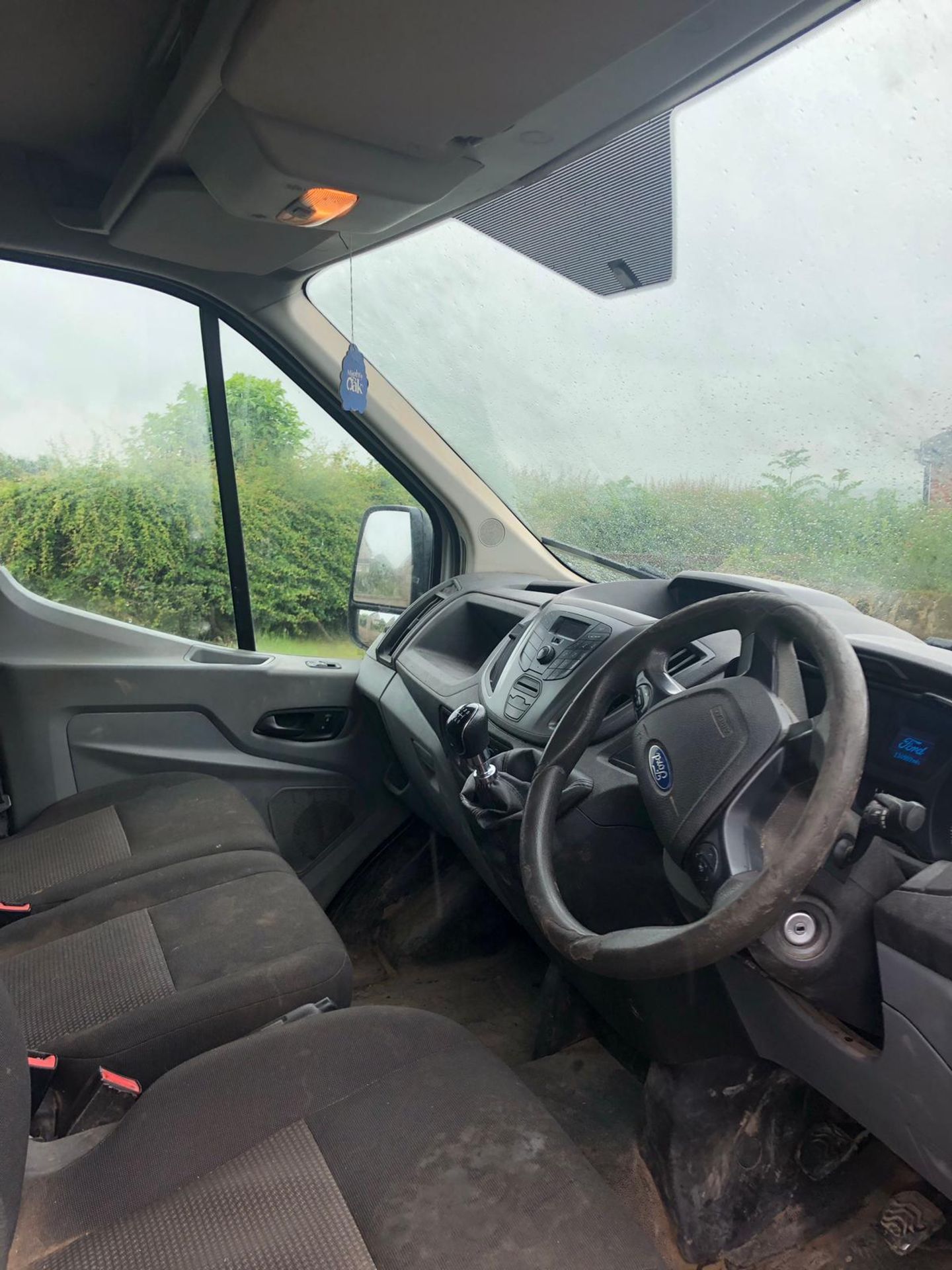 2014/14 REG FORD TRANSIT 350 LWB 2.2 DIESEL BLUE PANEL VAN, SHOWING 2 FORMER KEEPERS *PLUS VAT* - Image 8 of 9