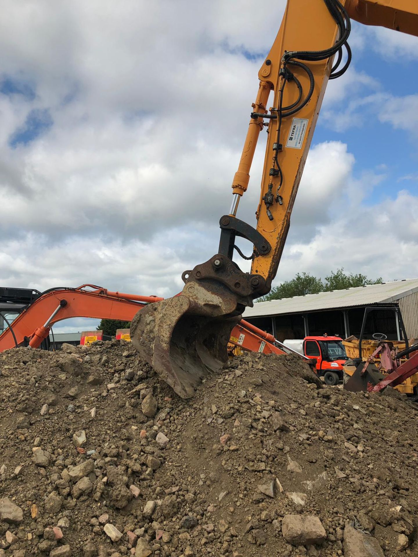 2013 HYUNDAI ROBEX 145 LCR-9 HYDRAULIC TRACKED EXCAVATOR WITH AIR CON *PLUS VAT* - Image 11 of 11