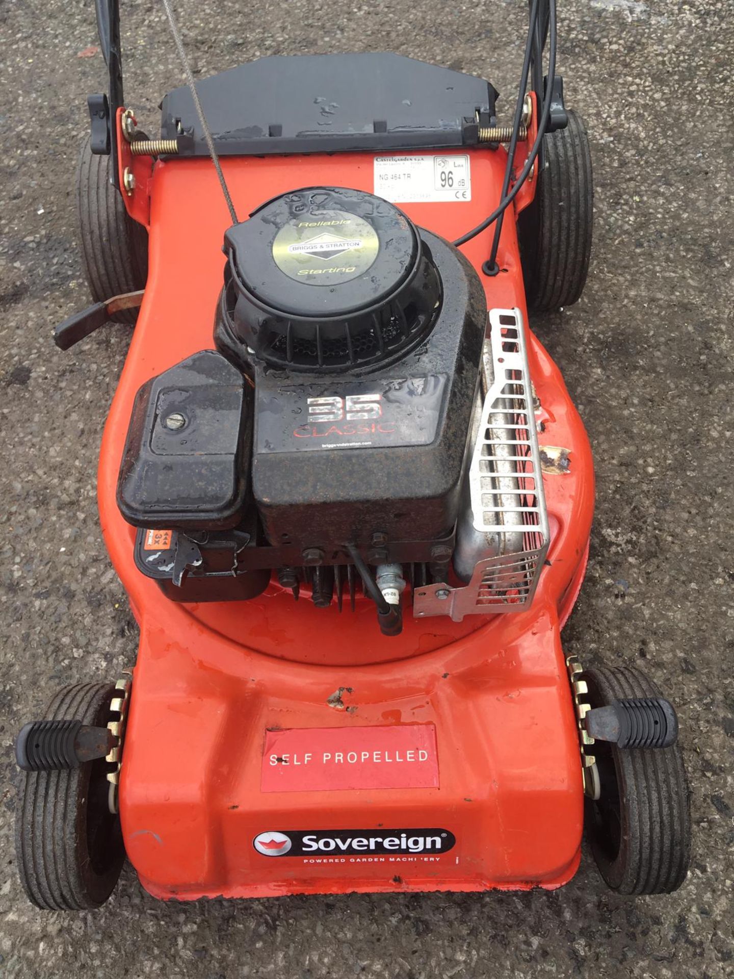 X2 WALK BEHIND SELF PROPELLED PUSH MOWERS - CASTLEGARDEN & FLYMO, NO RESERVE *NO VAT* - Image 7 of 7