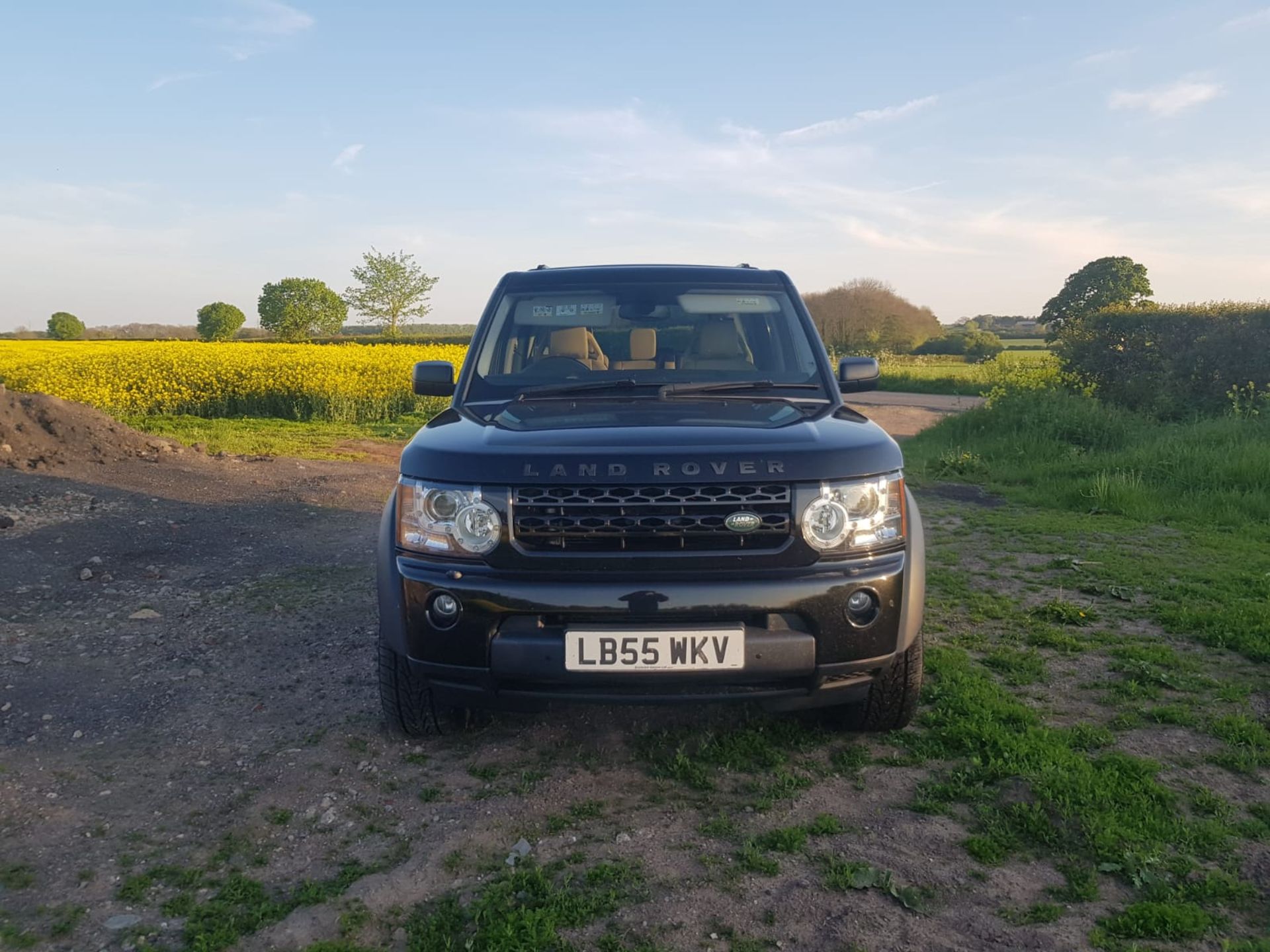 2006/55 REG LAND ROVER DISCOVERY 3 TDV6 AUTO 2.7 DIESEL BLACK 7 SEATER *NO VAT* - Image 2 of 12