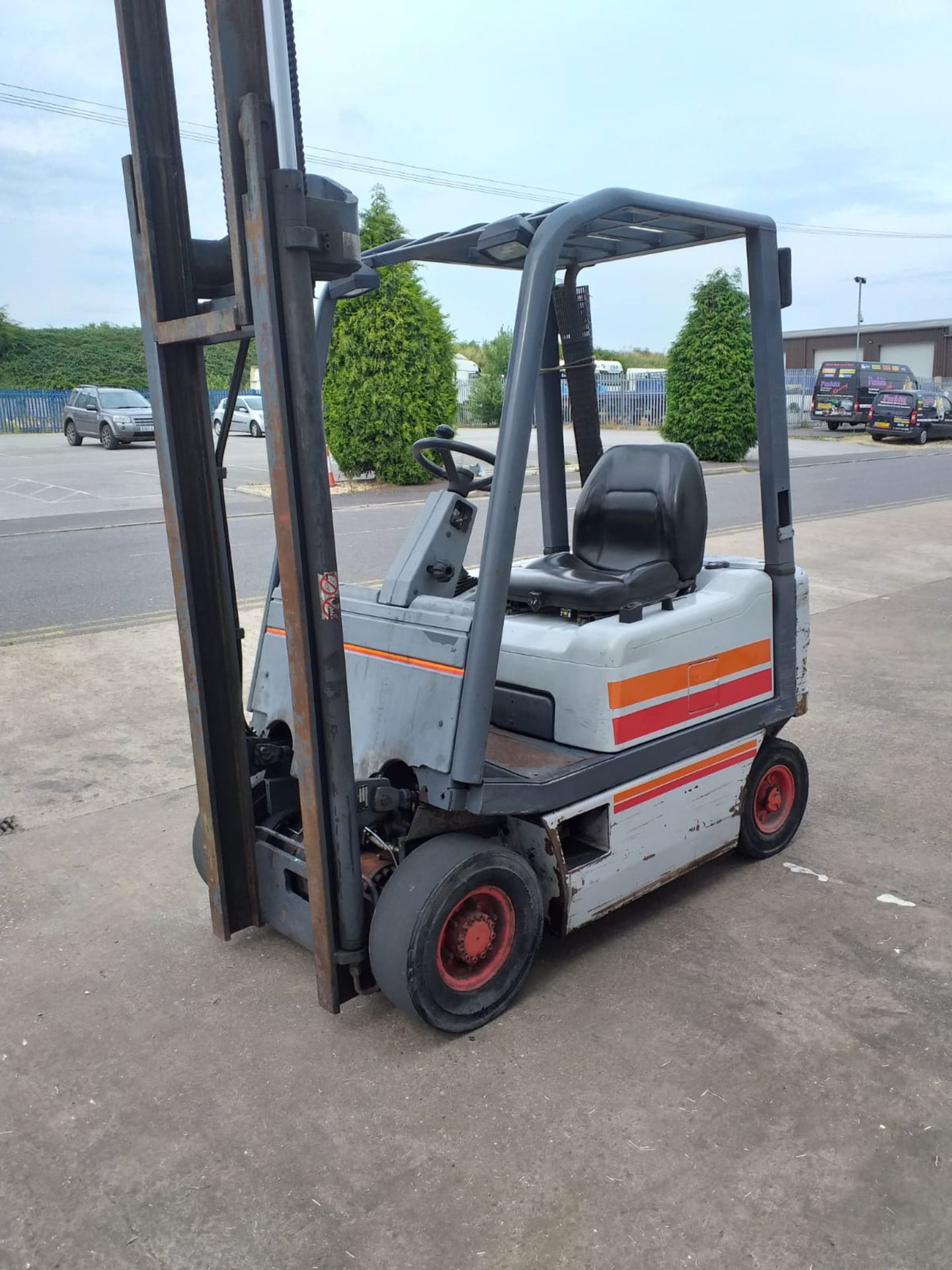 1995 FIAT D15 DIESEL 1.5 TON FORKLIFT DUPLEX MAST WITH SIDE SHIFT, RUNS, WORKS AND LIFTS *NO VAT* - Image 3 of 7