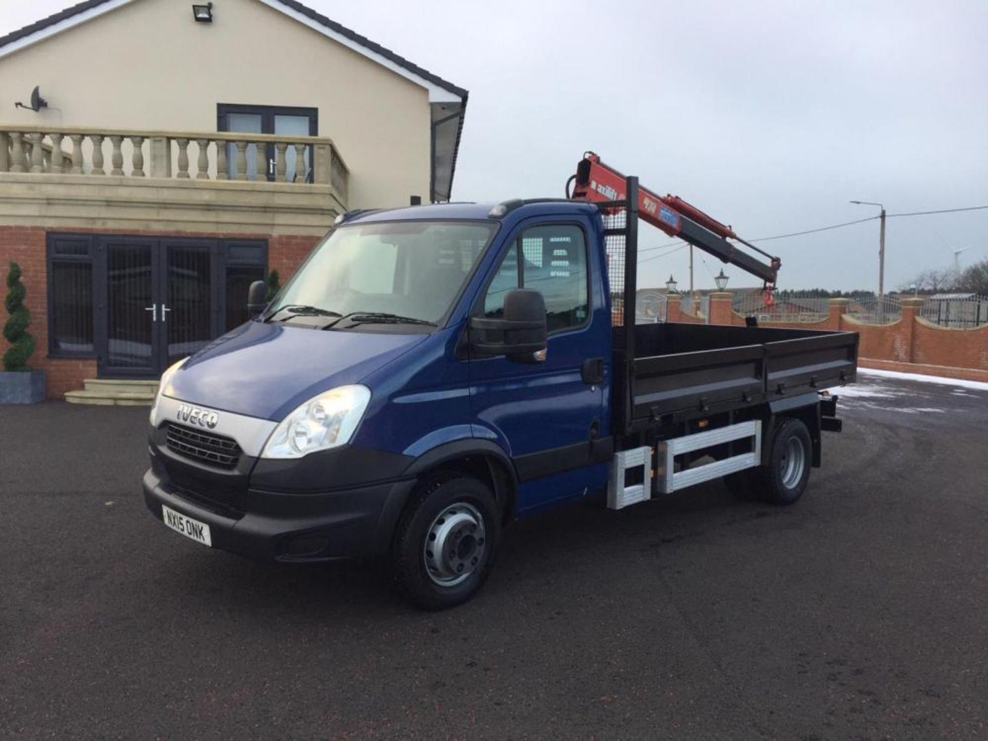 2015/15 REG IVECO DAILY 70C17 HIAB LORRY 7 TON GROSS CRANE MAXI LIFT 260 CRANE 12FT BODY *PLUS VAT* - Image 2 of 10