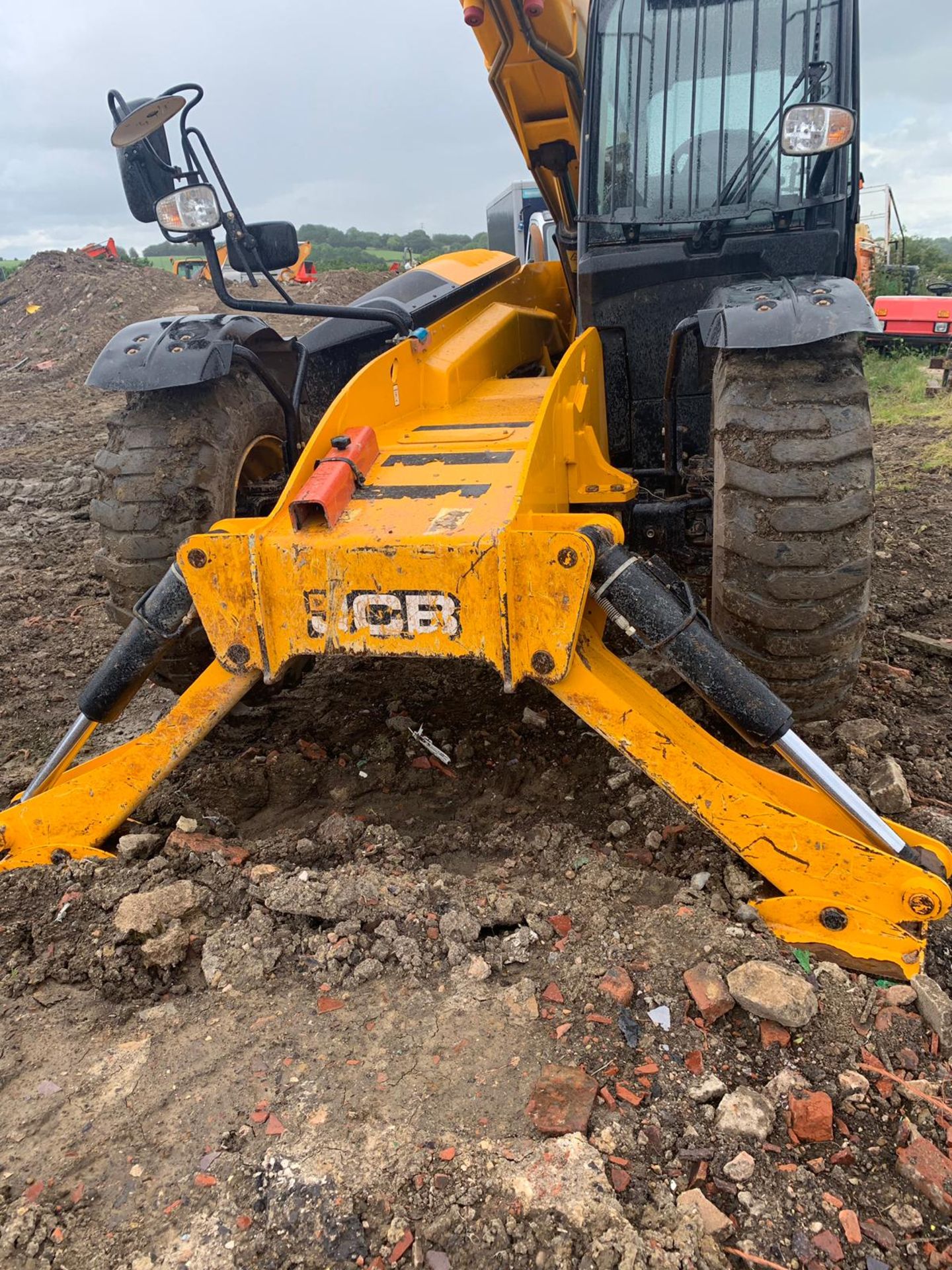 2014 JCB 535-140 HI-VIZ LOADALL 14 METER REACH TELE-HANDLER WITH FORKS *PLUS VAT* - Image 8 of 12