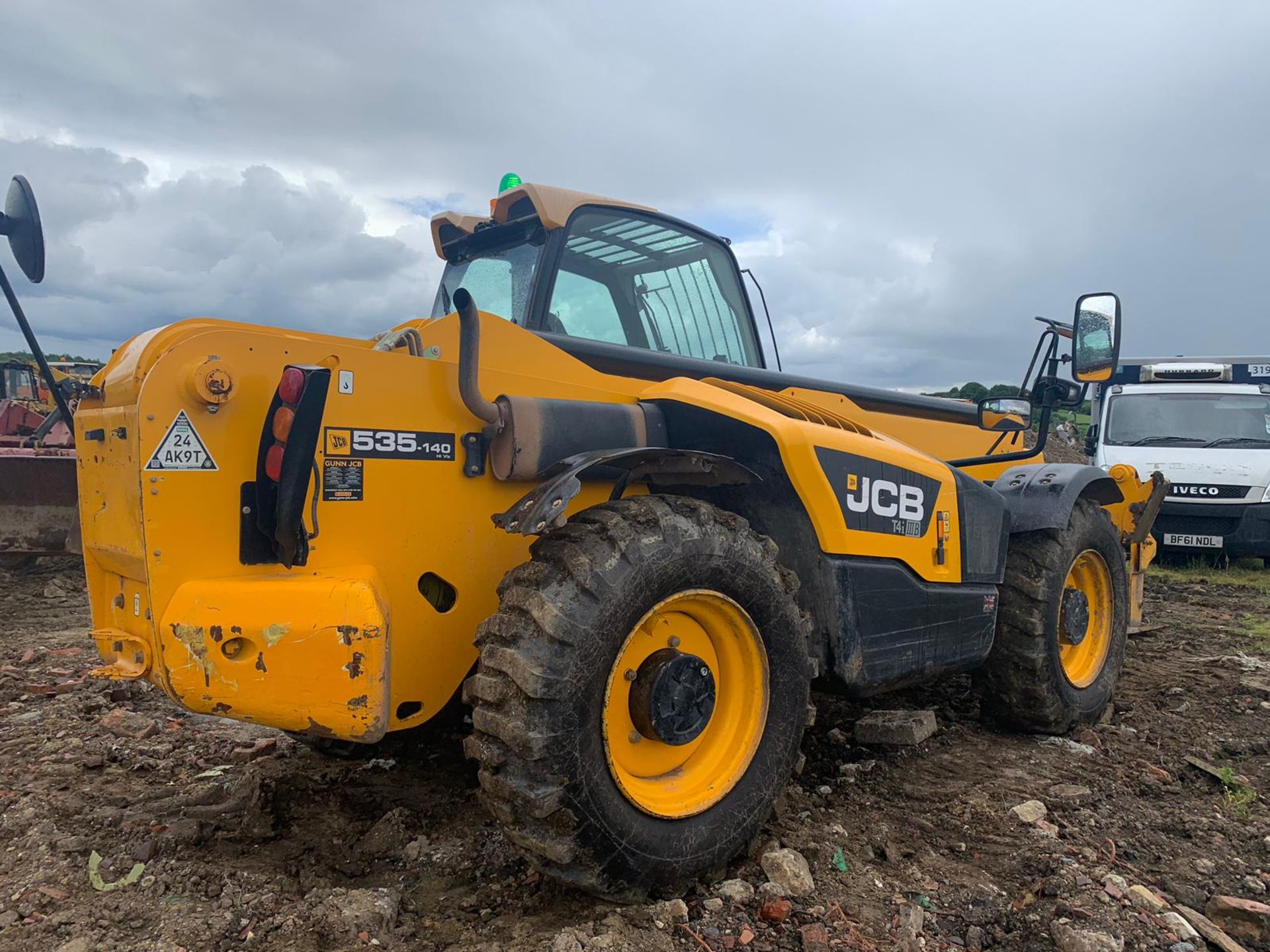 2014 JCB 535-140 HI-VIZ LOADALL 14 METER REACH TELE-HANDLER WITH FORKS *PLUS VAT* - Image 2 of 12