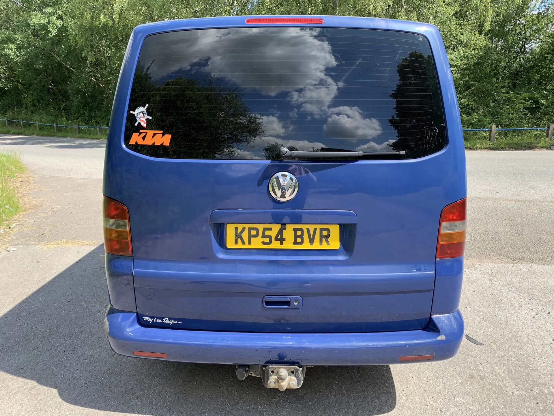 2004/54 REG VOLKSWAGEN TRANSPORTER T30 104 TDI 1.9 DIESEL BLUE 8 SEATER *NO VAT* - Image 5 of 19