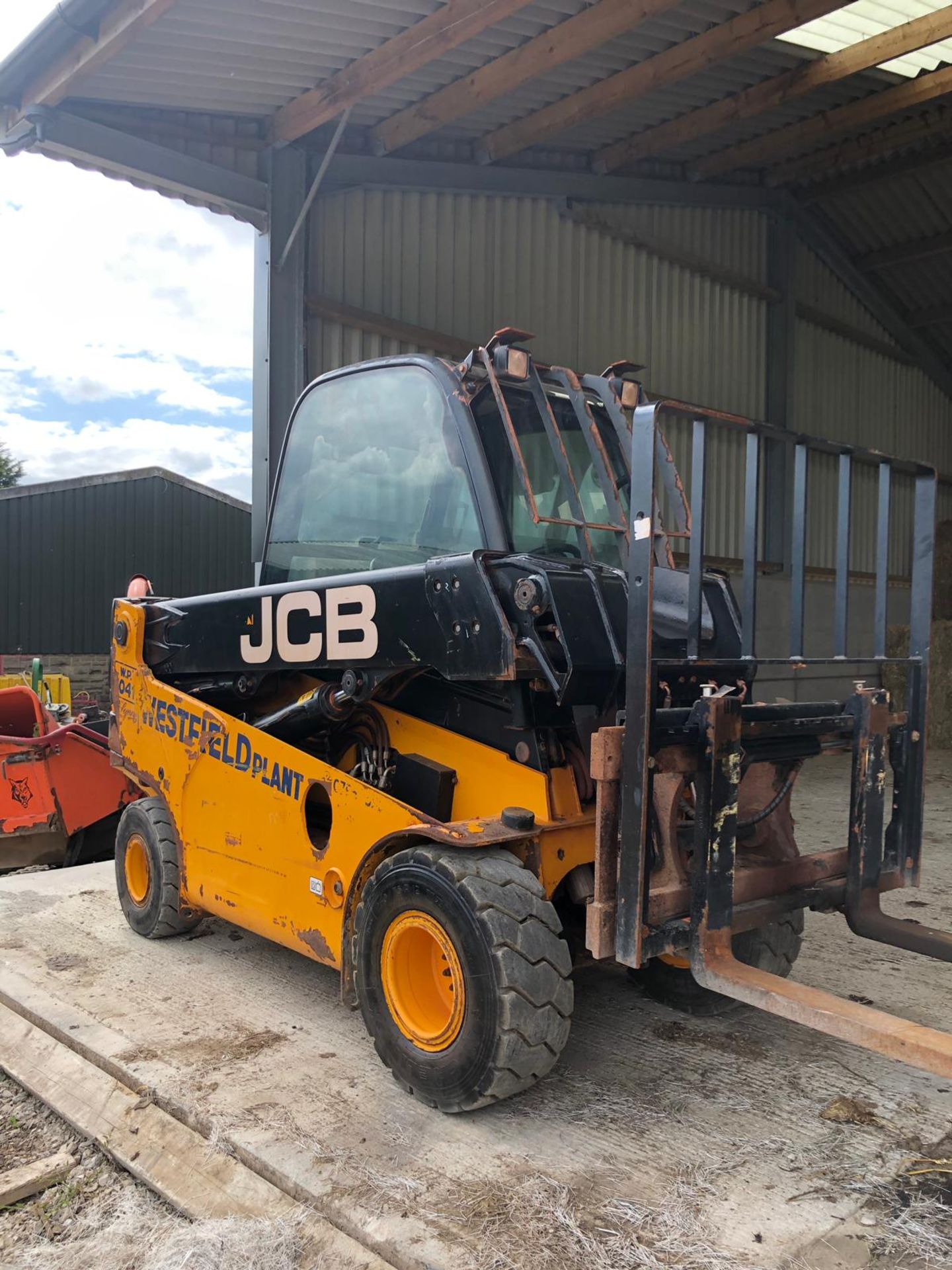 2014 JCB TELETRUK 3.5 TON ECO, RUNS WORKS AND LIFTS, ONLY 4165 HOURS (UNVERIFIED) *PLUS VAT* - Image 4 of 7