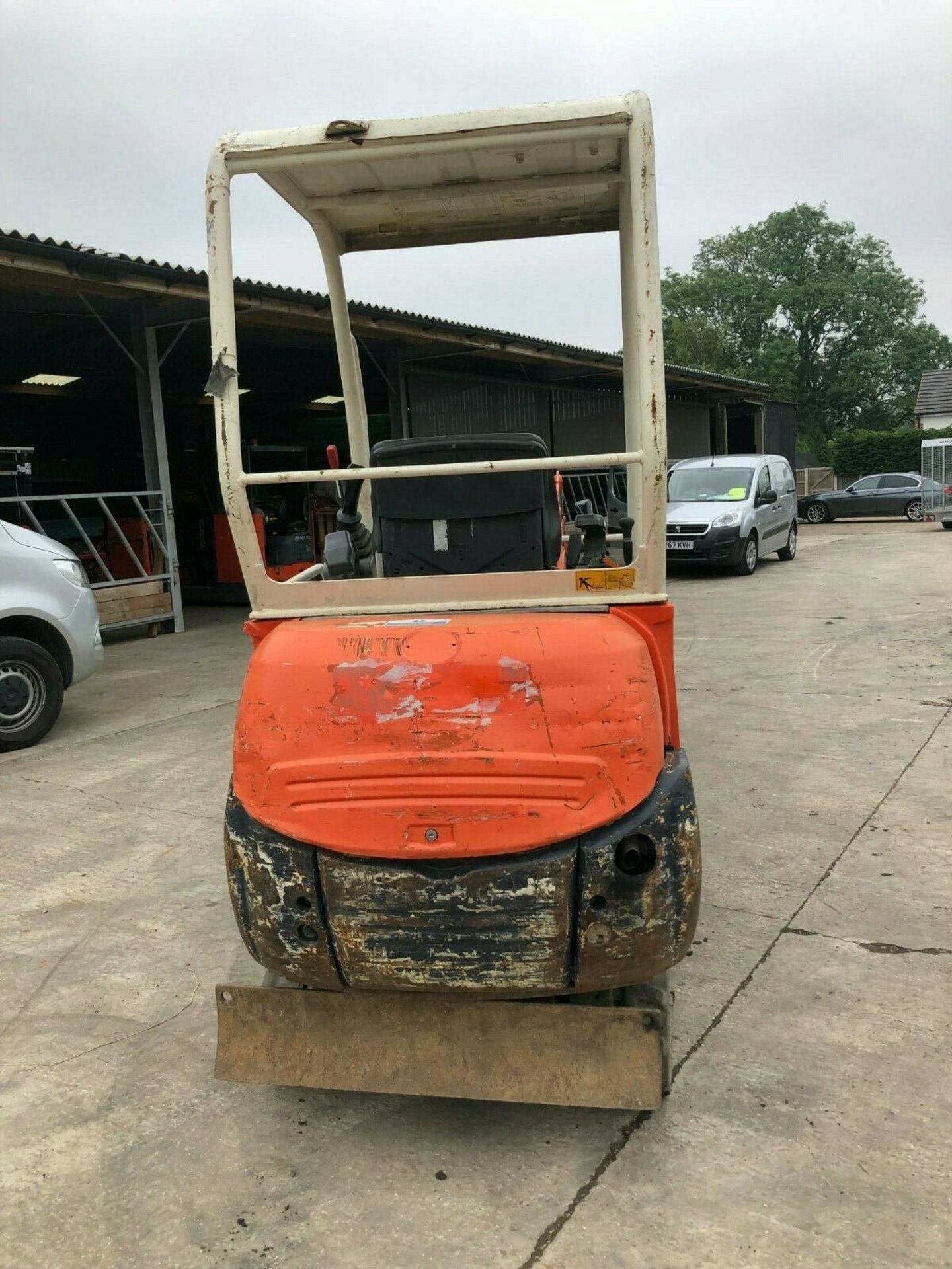 KUBOTA MINI DIGGER, KUBOTA KX36-3, COMPLETE WITH 3 BUCKETS, YEAR 2007 *PLUS VAT* - Image 4 of 7