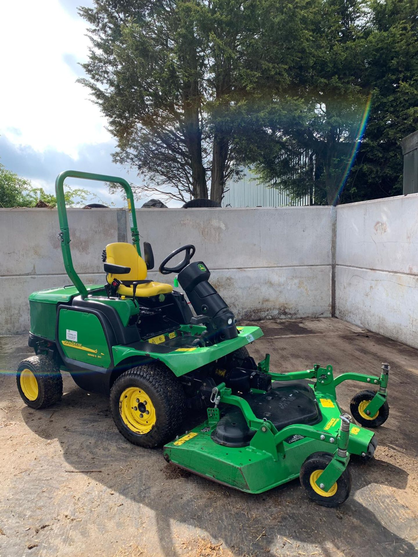 2012/12 REG JOHN DEERE 1445 SERIES II 4WD DIESEL RIDE ON LAWN MOWER *PLUS VAT* - Image 3 of 16