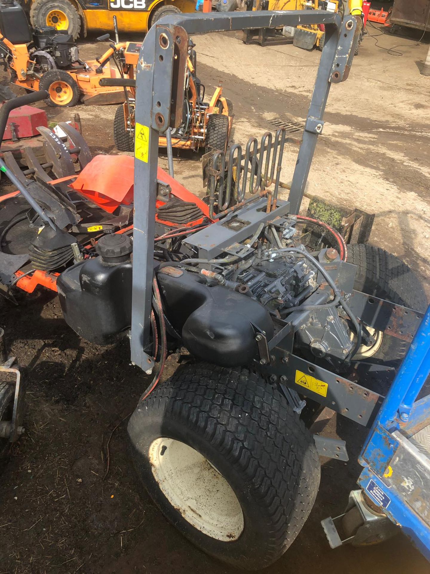 KUBOTA GZD21 FOR SPARES, BACK AXLE IS GOOD *NO VAT* - Image 3 of 6