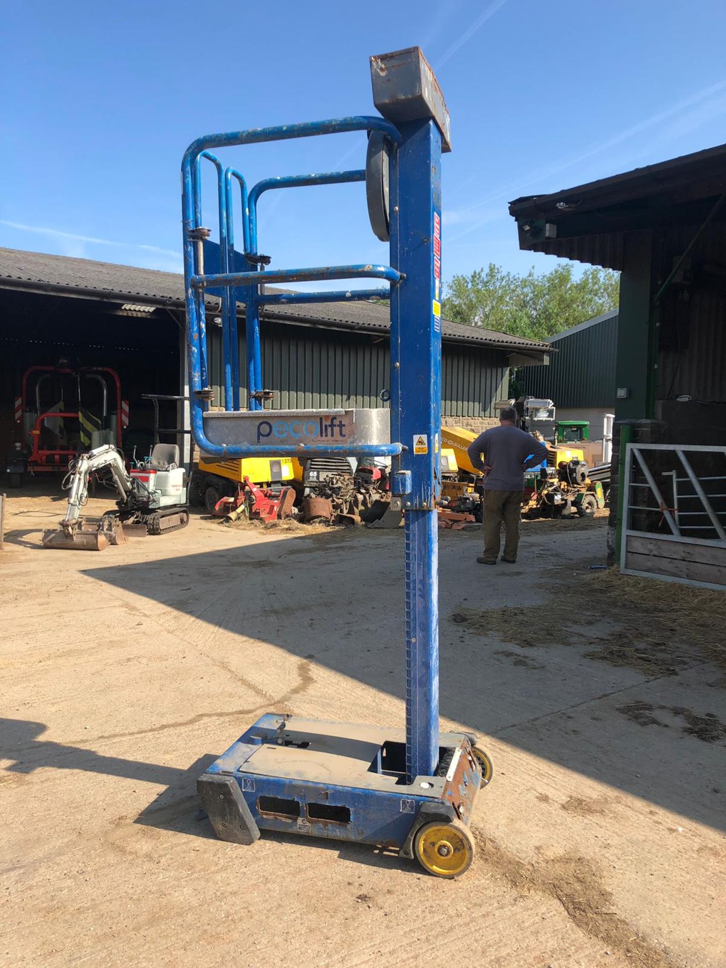 2013 PECO LIFT POWER TOWER 3.5M WORKING HEIGHT *PLUS VAT*