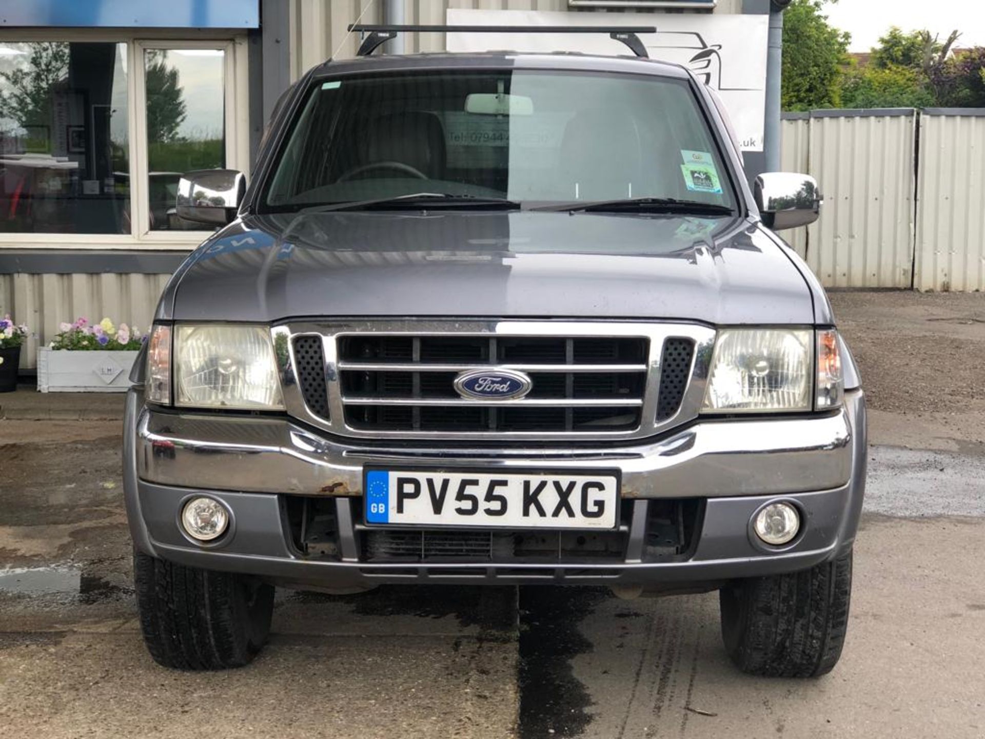 2006/55 REG FORD RANGER XLT THUNDER 2.5 DIESEL GREY PICK-UP *NO VAT* - Image 2 of 15