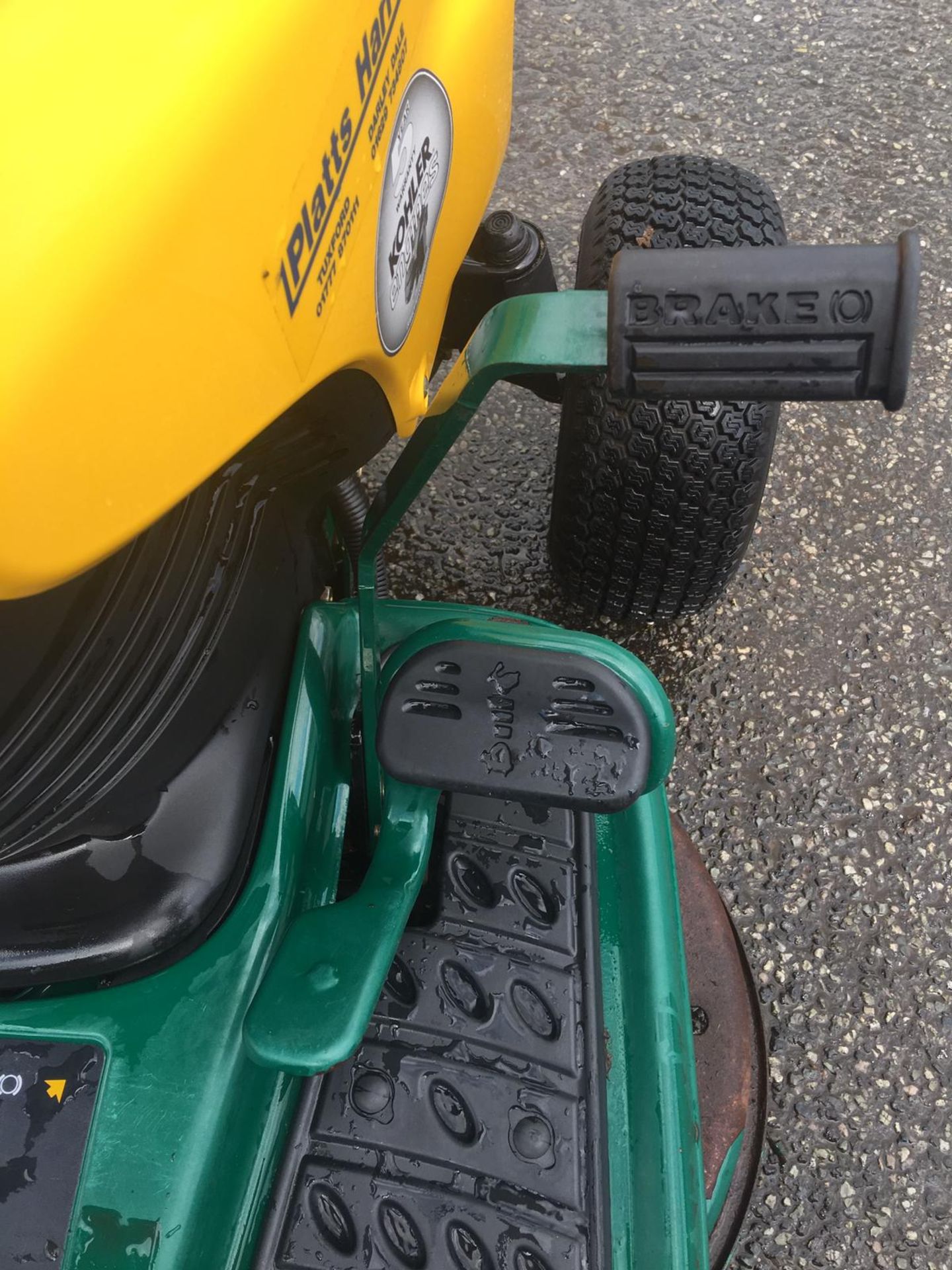 YARD-MAN HE5150K HYDRO RIDE ON LAWN MOWER GREEN / YELLOW *NO VAT* - Image 11 of 13