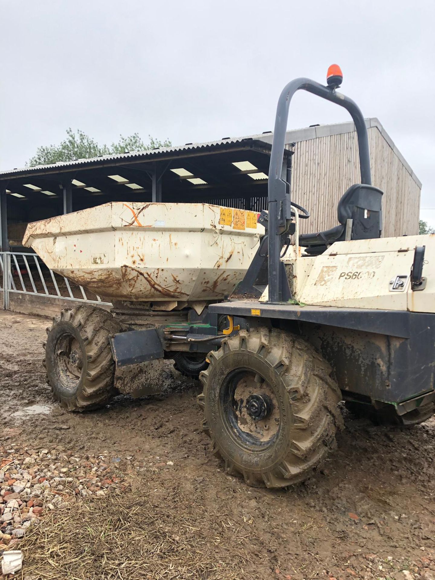 TEREX BENFORD PS6000 SWIVEL DUMPER 6 TON, YEAR 2007 *PLUS VAT* - Image 3 of 6