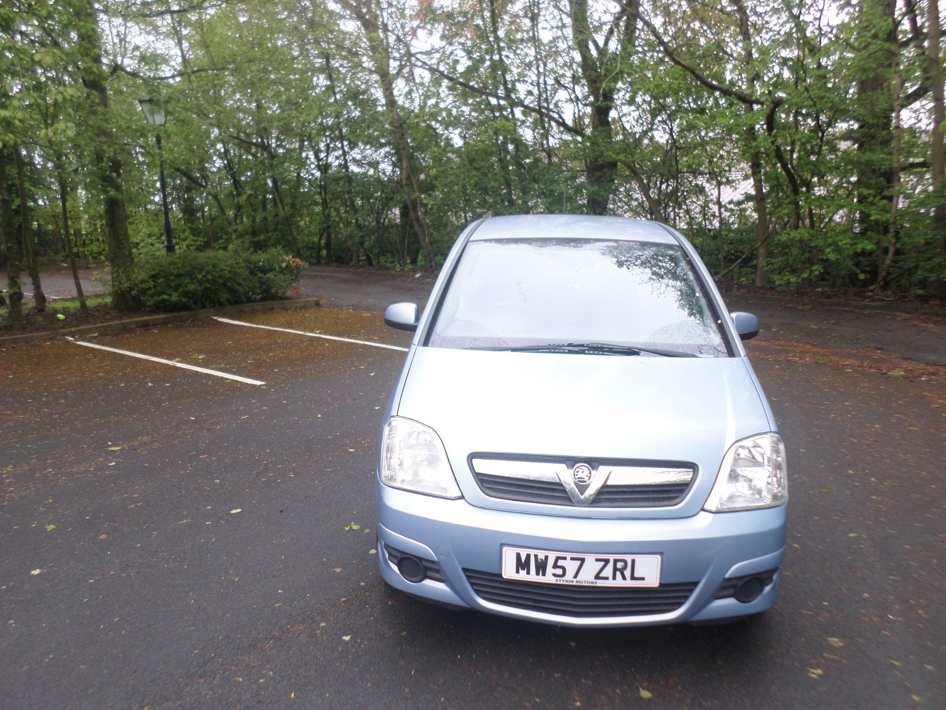 2008/57 REG VAUXHALL MERIVA CLUB 1.4 PETROL BLUE MPV, SHOWING 3 FORMER KEEPERS *NO VAT* - Image 2 of 12