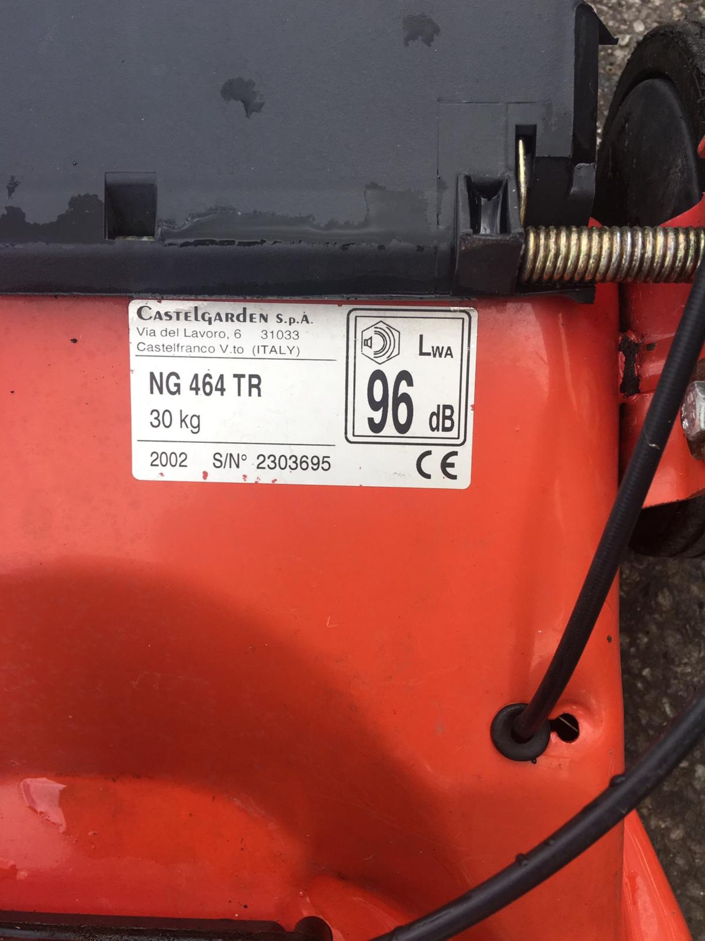 X2 WALK BEHIND SELF PROPELLED PUSH MOWERS - CASTLEGARDEN & FLYMO, NO RESERVE *NO VAT* - Image 5 of 7