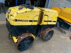 2006 WACKER RT TRENCH COMPACTOR WALK-BEHIND REMOTE CONTROL PADFOOT DRUMS *PLUS VAT*