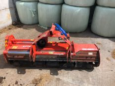KUHN BPR 240 FLAIL MOWER, YEAR 2011, CAN BE PUT ON THE FRONT OR REAR OF A TRACTOR, IN WORKING ORDER